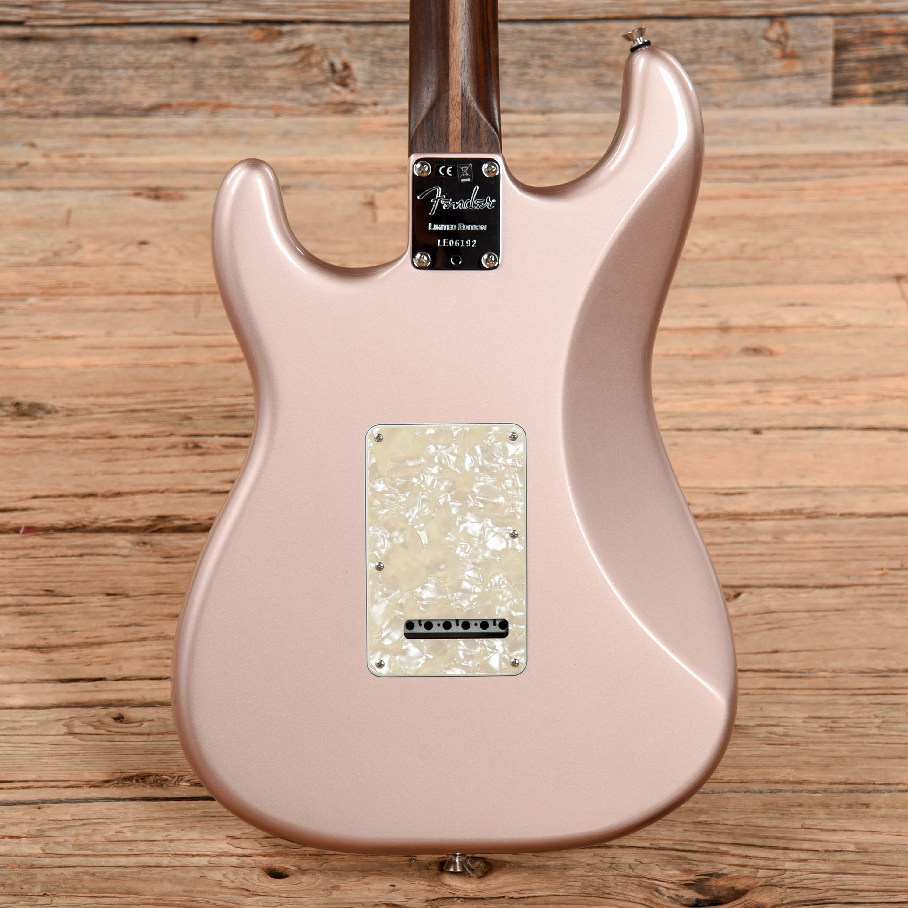 Fender American Professional Stratocaster HSS Limited Edition Rosewood Neck Rose Gold 2018 Electric Guitars / Solid Body