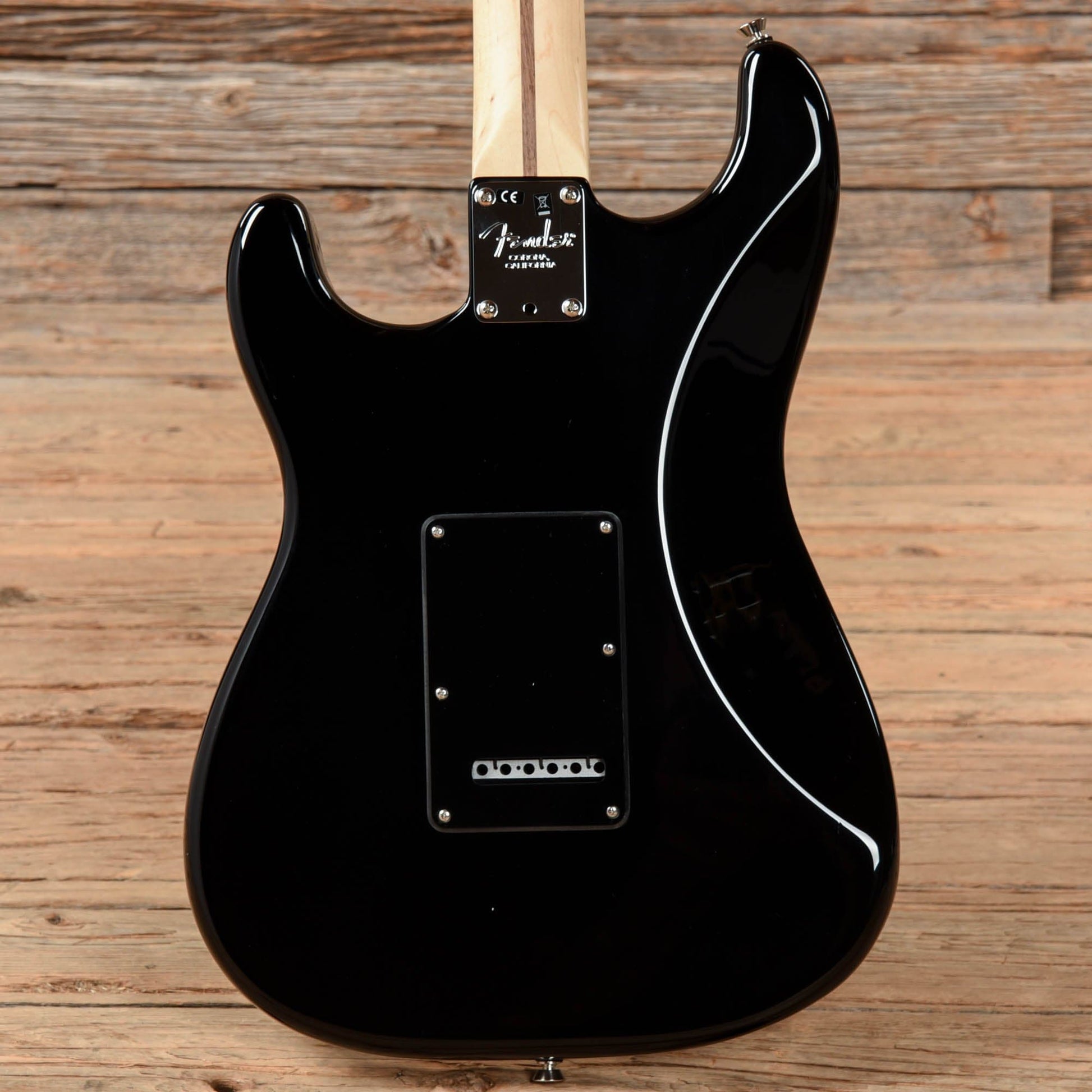Fender American QMT Stratocaster with Pale Moon Ebony Fretboard Transparent Black 2019 Electric Guitars / Solid Body