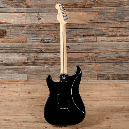 Fender American QMT Stratocaster with Pale Moon Ebony Fretboard Transparent Black 2019 Electric Guitars / Solid Body