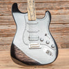 Fender American QMT Stratocaster with Pale Moon Ebony Fretboard Transparent Black 2019 Electric Guitars / Solid Body