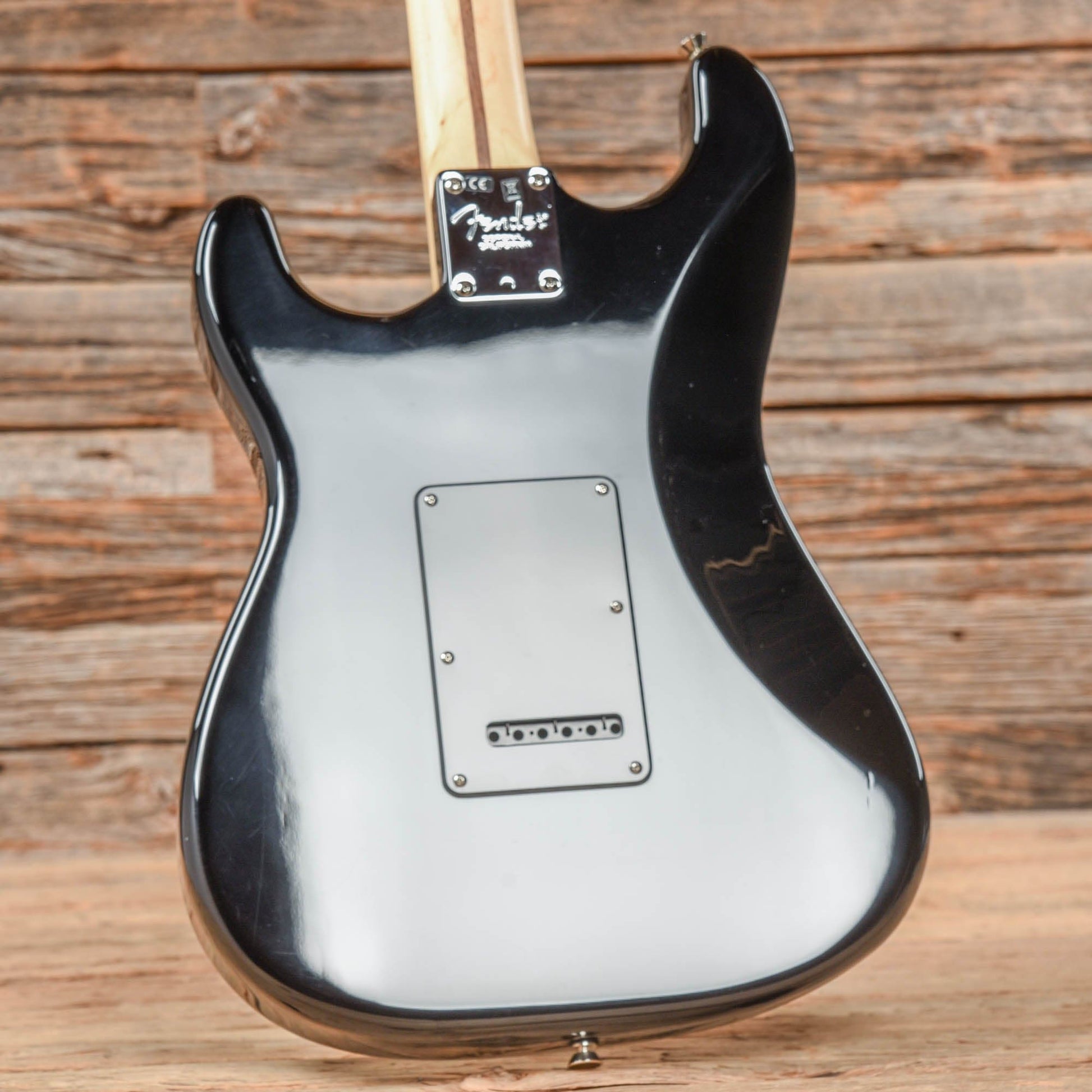 Fender American QMT Stratocaster with Pale Moon Ebony Fretboard Transparent Black 2019 Electric Guitars / Solid Body