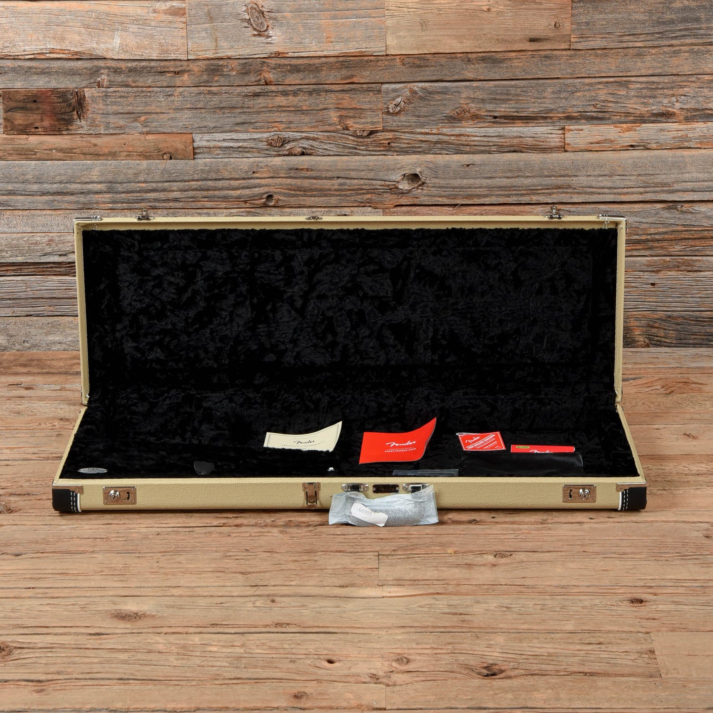 Fender American QMT Stratocaster with Pale Moon Ebony Fretboard Transparent Black 2019 Electric Guitars / Solid Body