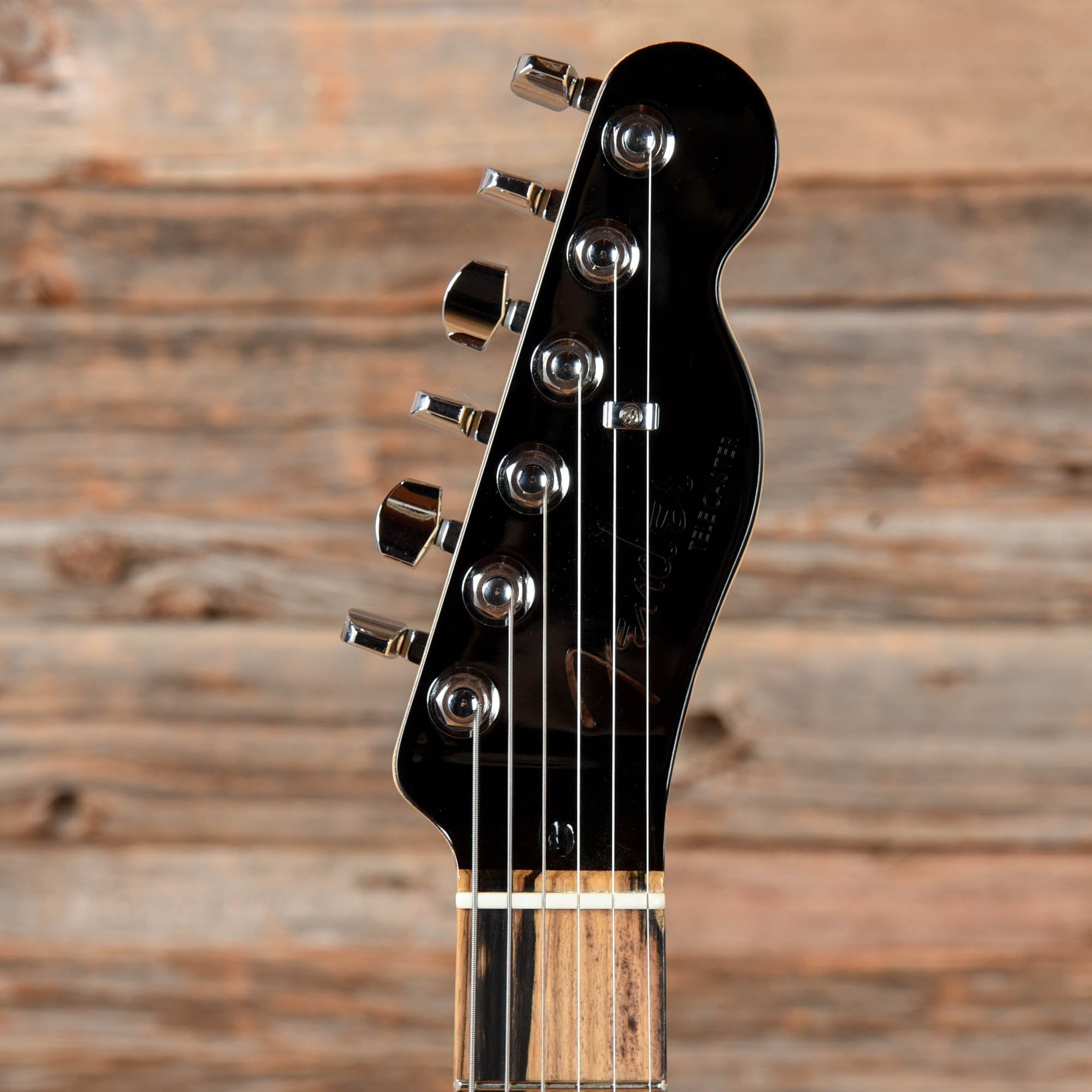 Fender American QMT Telecaster with Pale Moon Ebony Fretboard Transpar ...