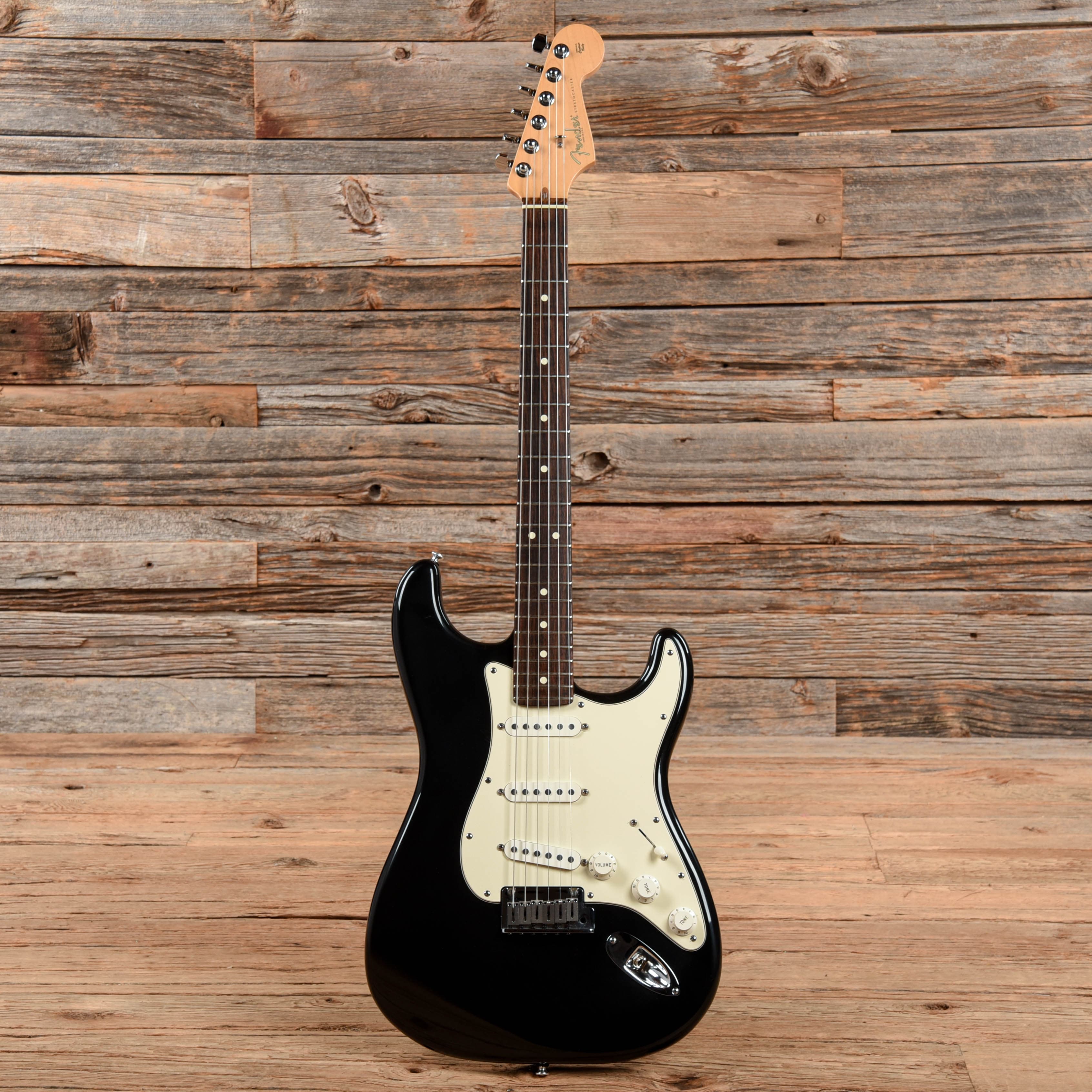 Fender American Series Stratocaster Black 2001 Electric Guitars / Solid Body