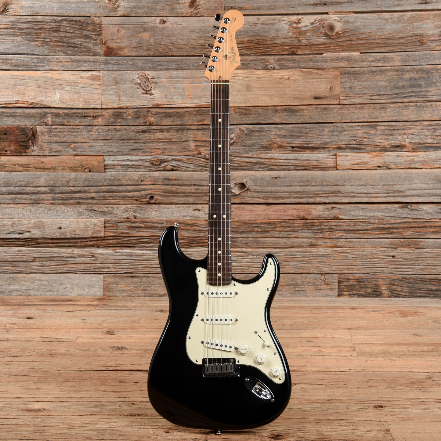 Fender American Series Stratocaster Black 2001 Electric Guitars / Solid Body
