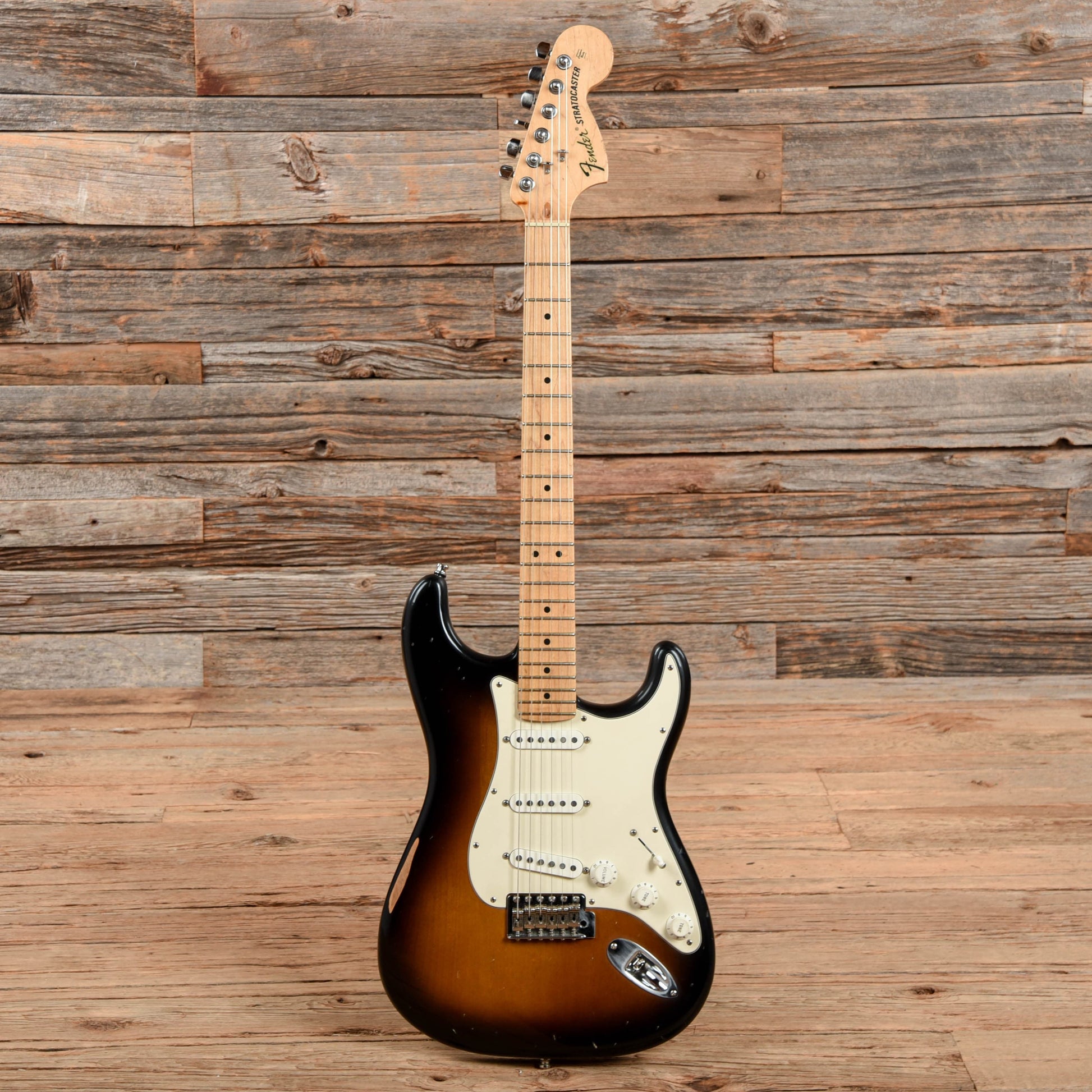 Fender American Special Stratocaster Sunburst 2009 Electric Guitars / Solid Body