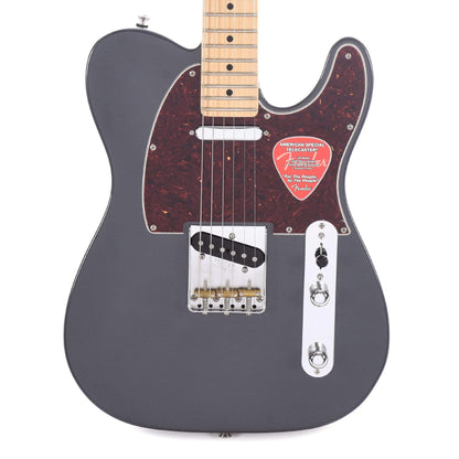 Fender American Special Telecaster Charcoal Frost Limited Edition w/3-Ply Tortoise Pickguard Electric Guitars / Solid Body