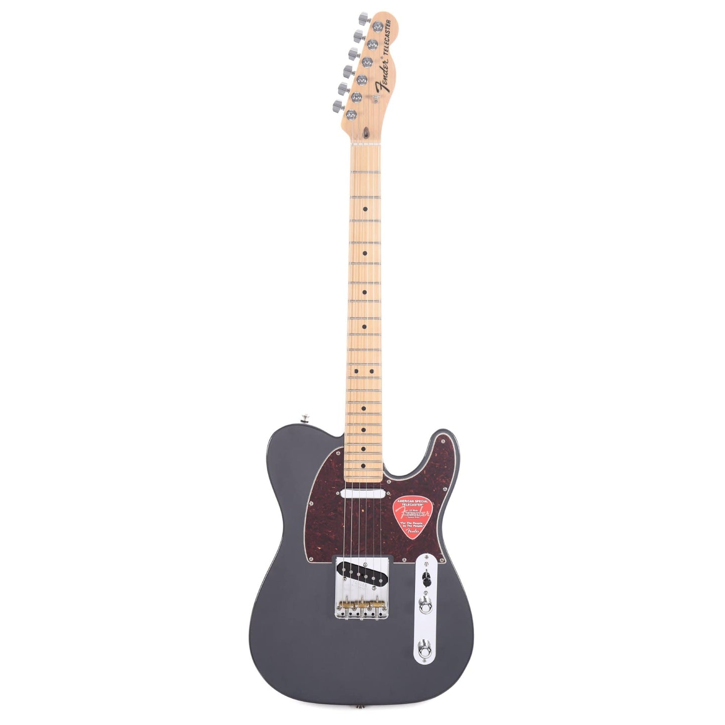 Fender American Special Telecaster Charcoal Frost Limited Edition w/3-Ply Tortoise Pickguard Electric Guitars / Solid Body