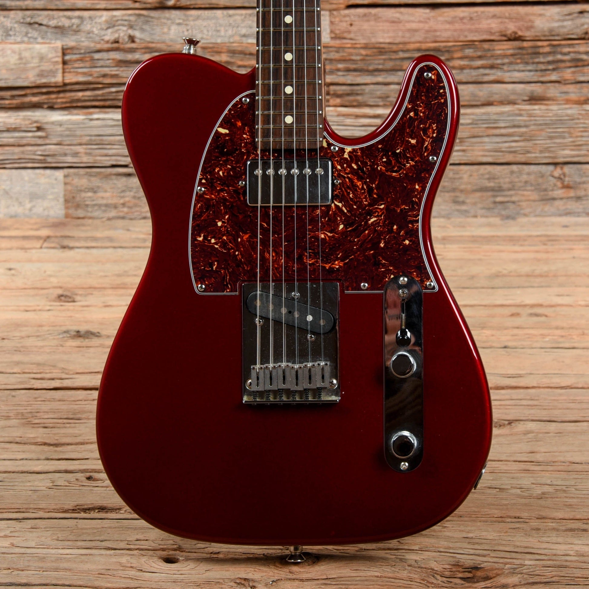 Fender American Standard Fat Telecaster Candy Apple Red 2000 Electric Guitars / Solid Body