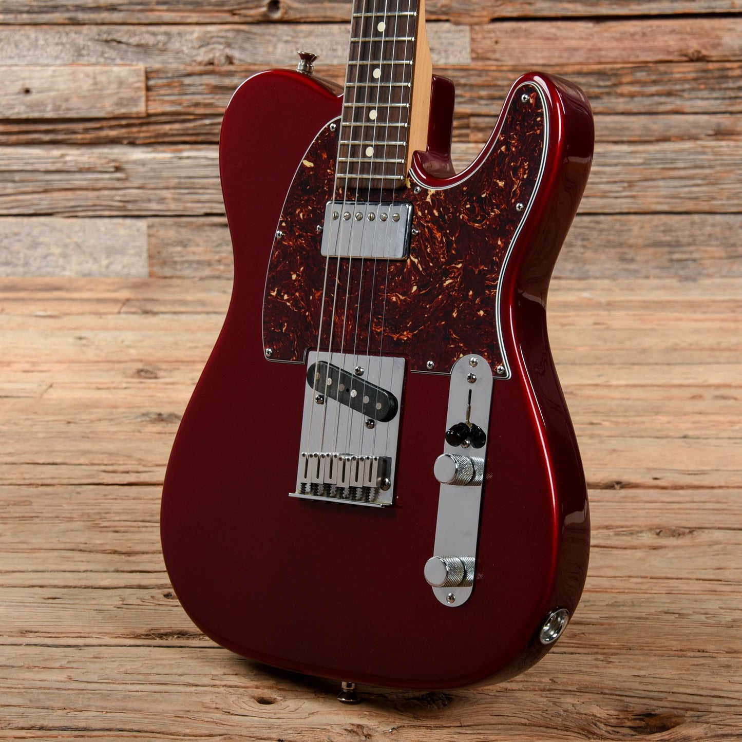 Fender American Standard Fat Telecaster Candy Apple Red 2000 Electric Guitars / Solid Body