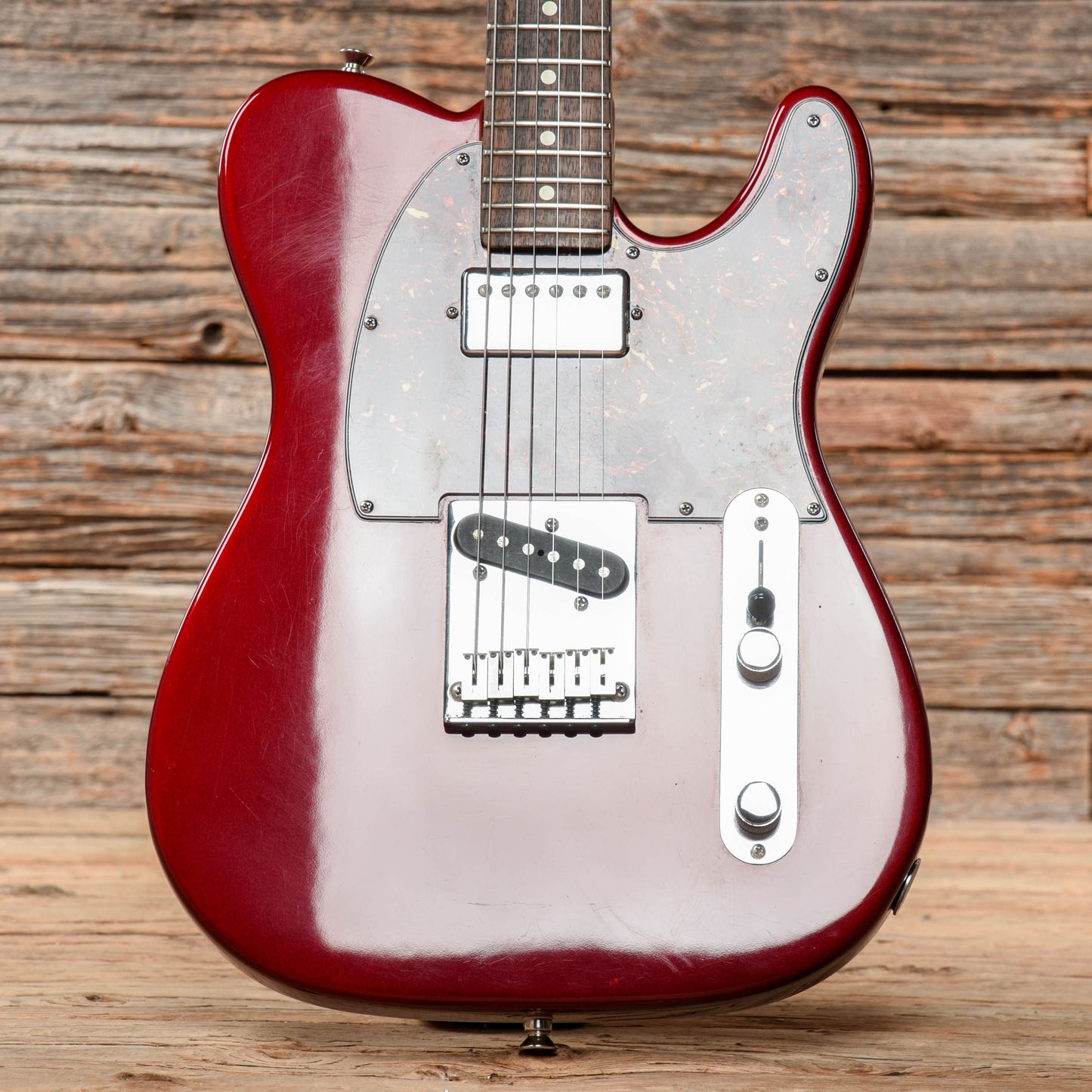 Fender American Standard Fat Telecaster Candy Apple Red 2000 Electric Guitars / Solid Body