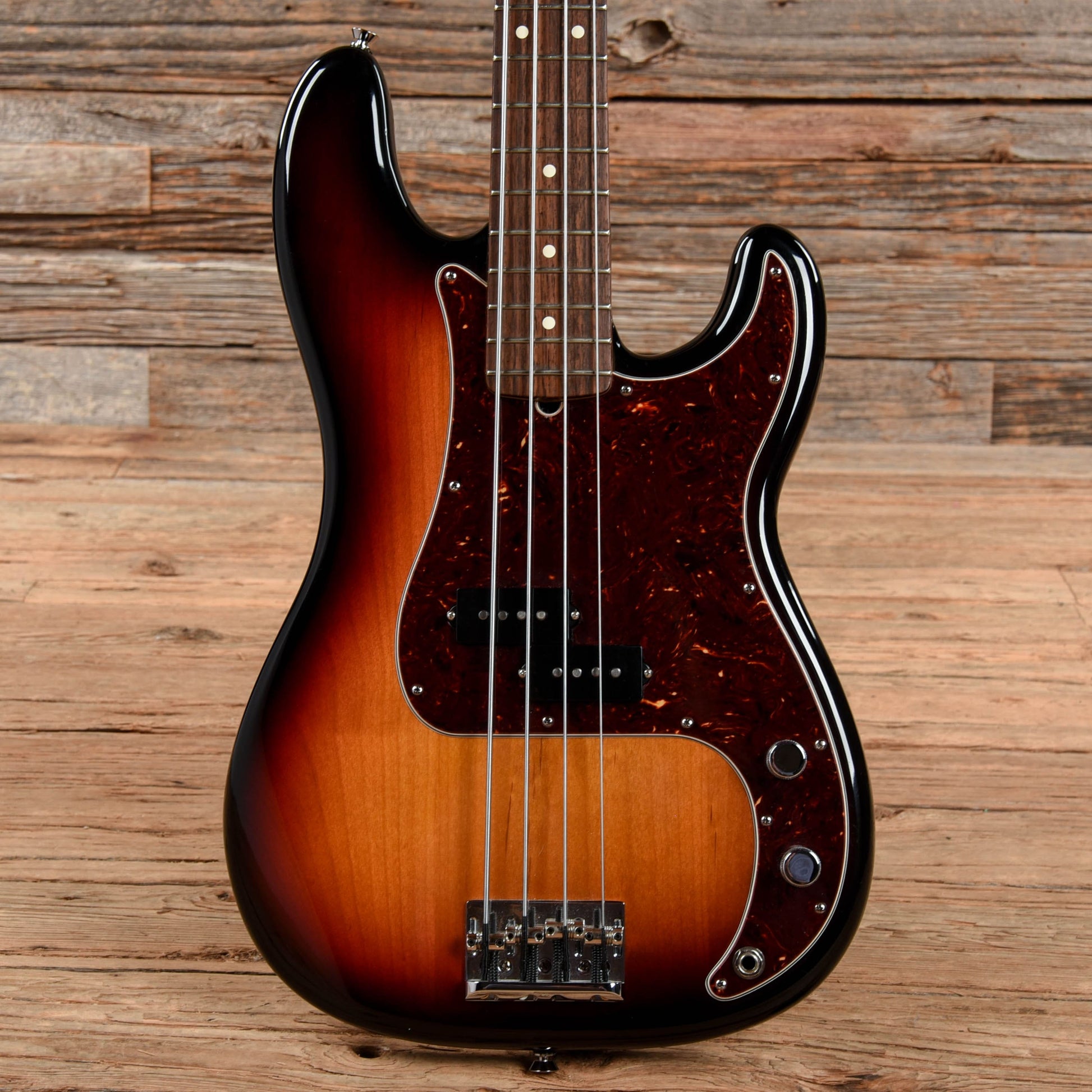 Fender American Standard Precision Bass Sunburst 2008 Electric Guitars / Solid Body