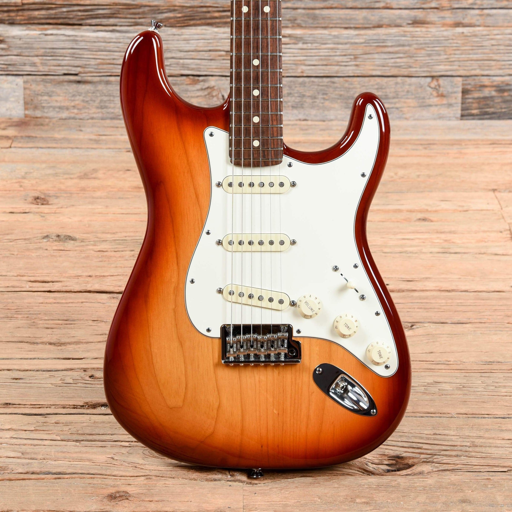 Fender American Standard Stratocaster Aged Cherry Sunburst 2012 Electric Guitars / Solid Body