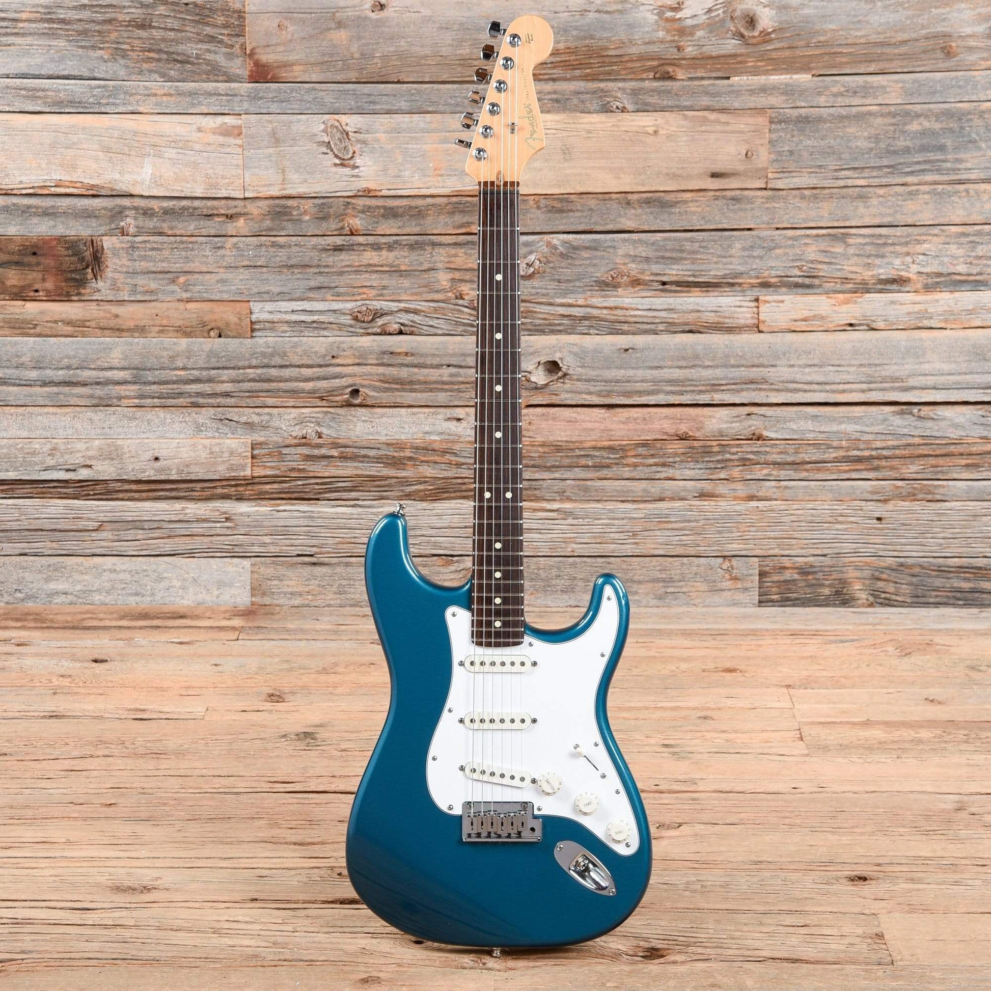 Fender American Standard Stratocaster Aqua Marine Metallic 2001 Electric Guitars / Solid Body