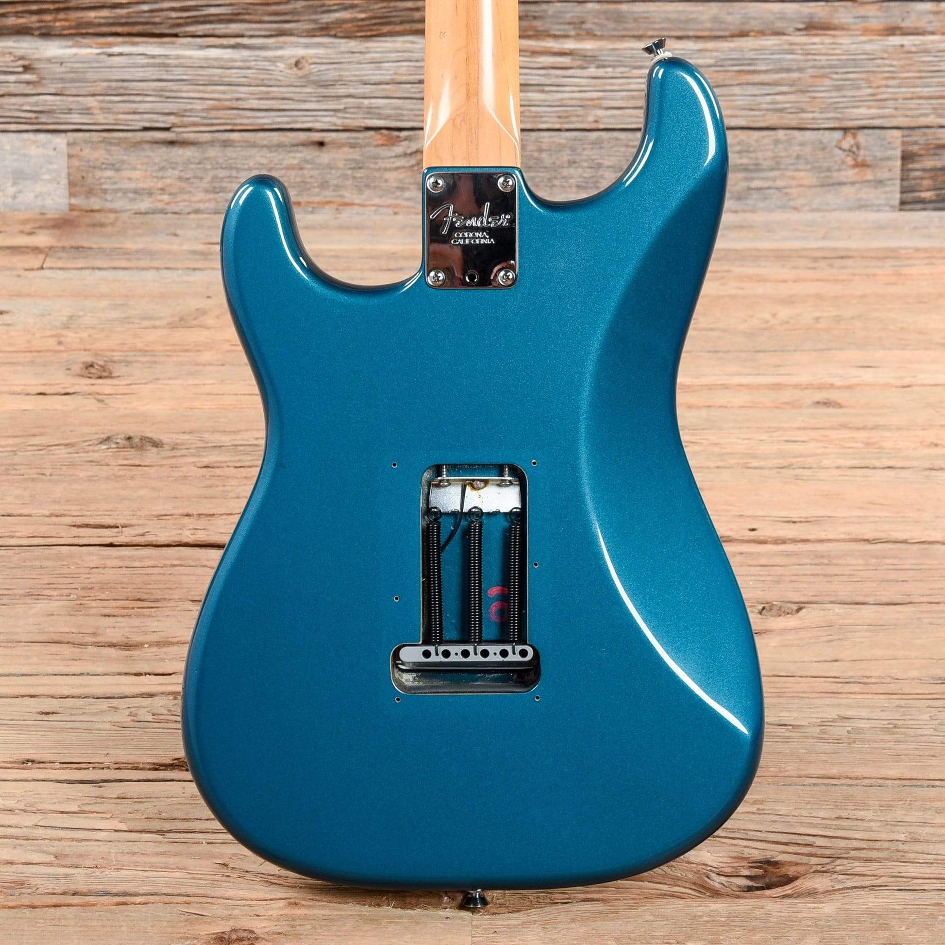 Fender American Standard Stratocaster Aquamarine Metallic 2000 Electric Guitars / Solid Body