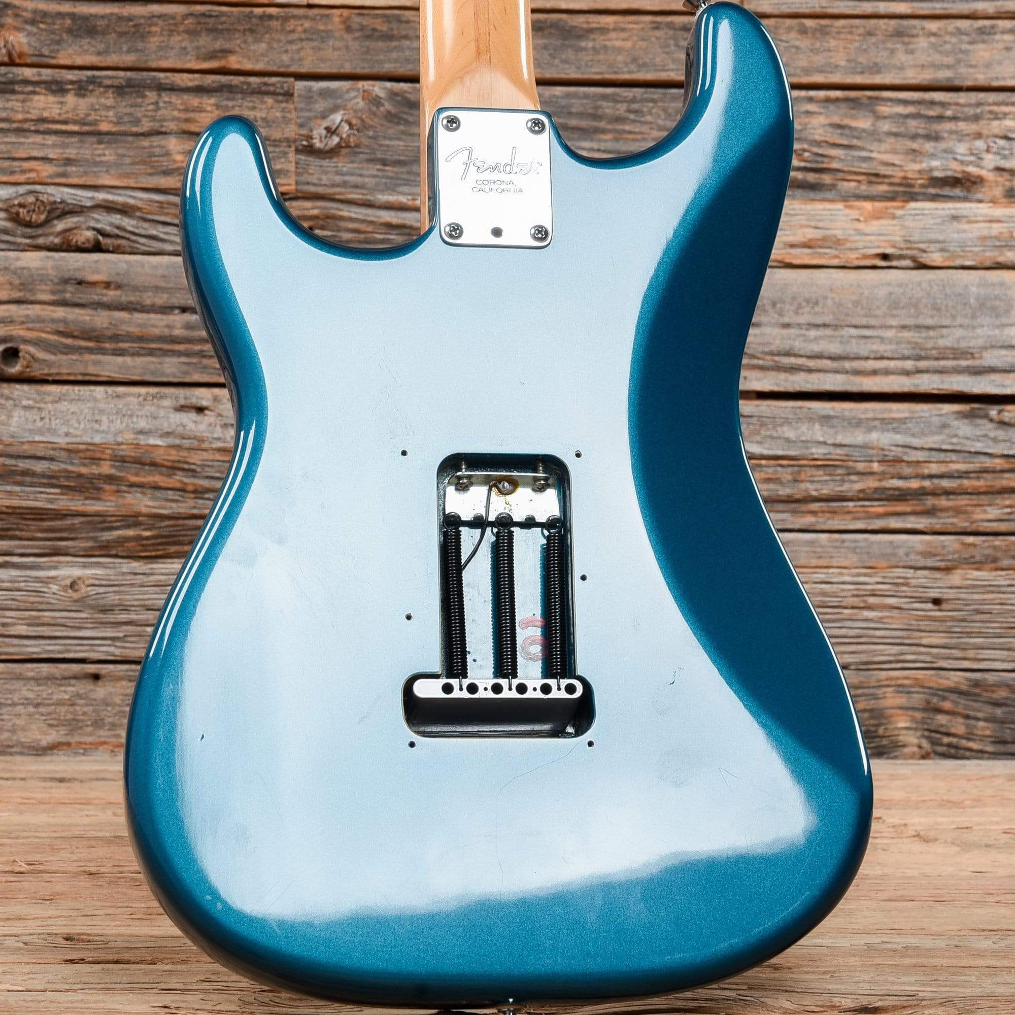 Fender American Standard Stratocaster Aquamarine Metallic 2000 Electric Guitars / Solid Body