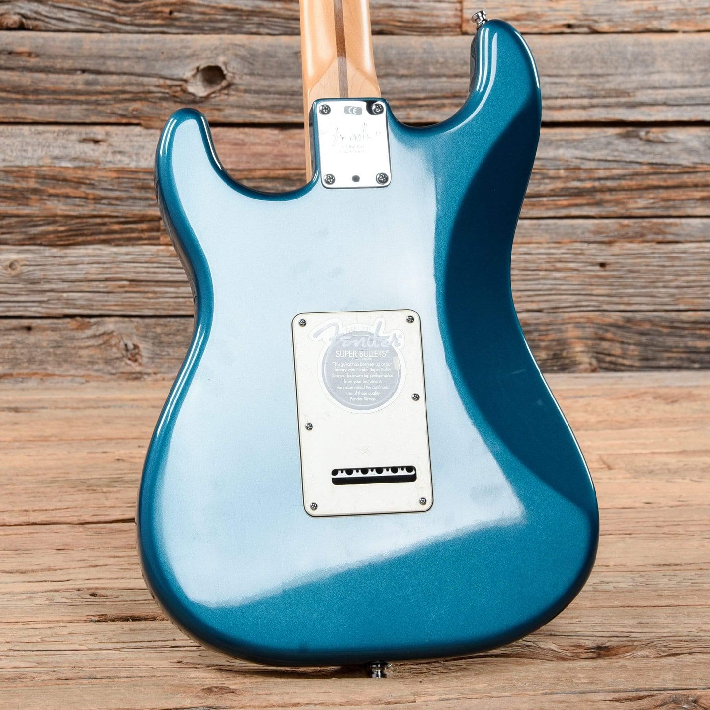 Fender American Standard Stratocaster Aquamarine Metallic 2000 Electric Guitars / Solid Body