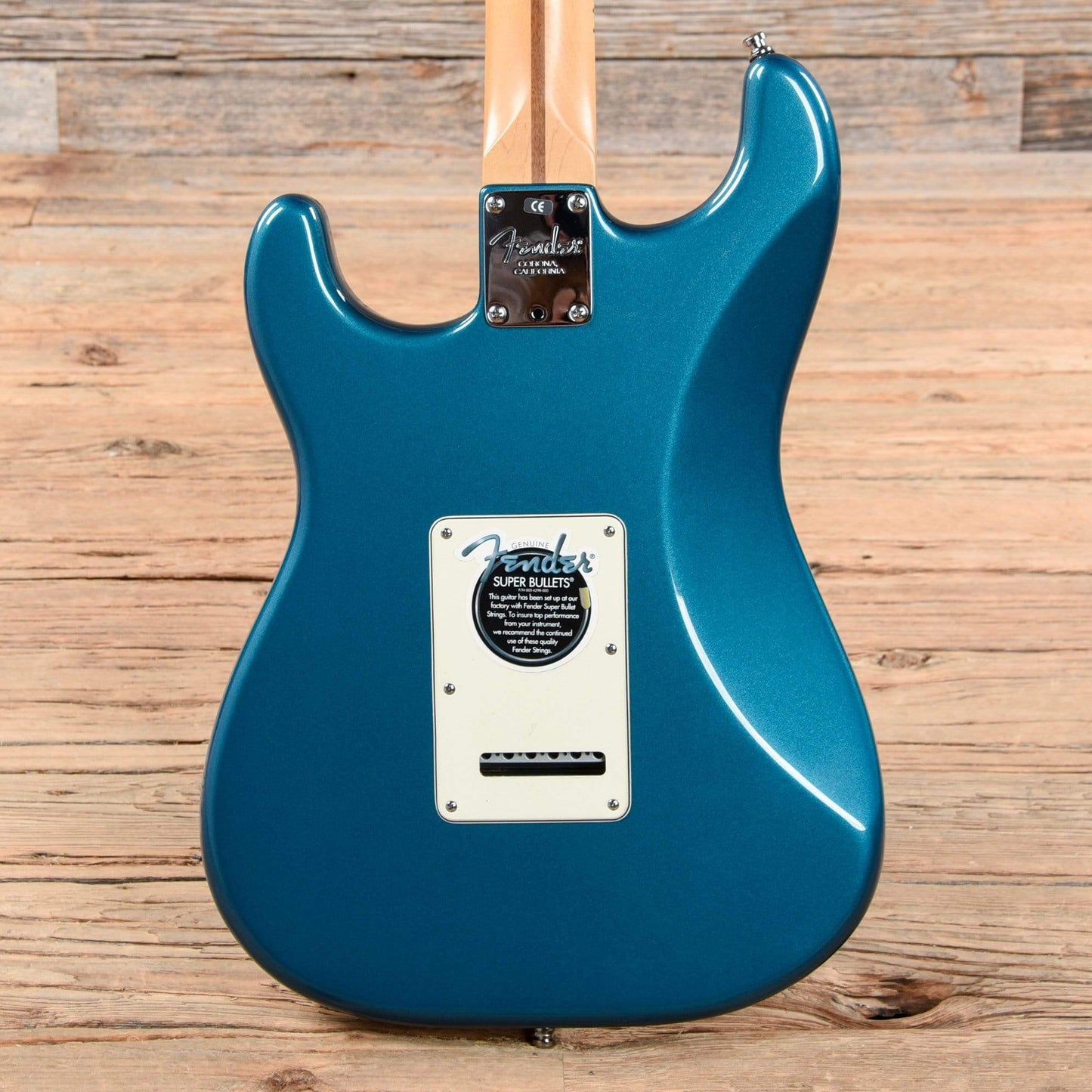 Fender American Standard Stratocaster Aquamarine Metallic 2000 Electric Guitars / Solid Body