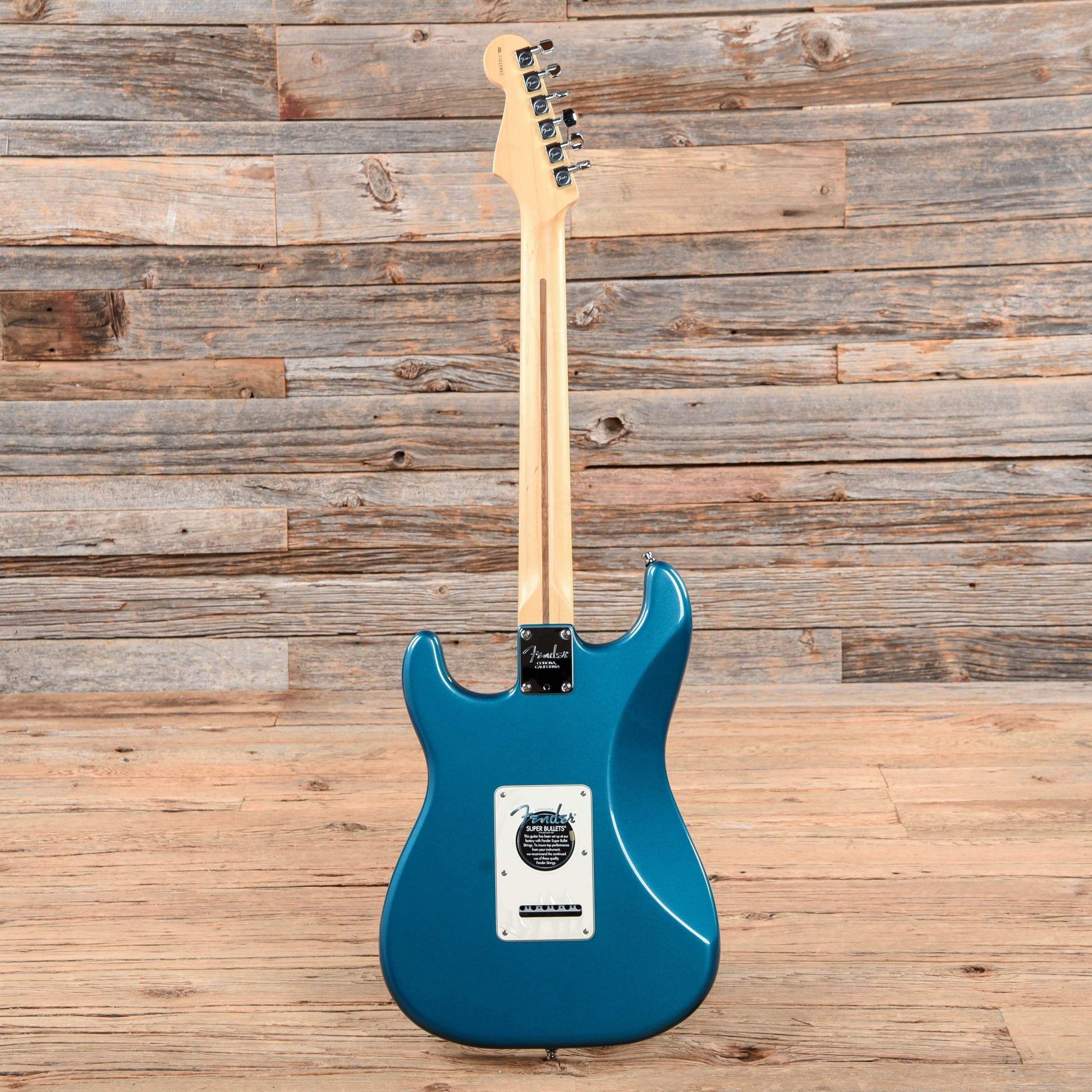 Fender American Standard Stratocaster Aquamarine Metallic 2001 Electric Guitars / Solid Body