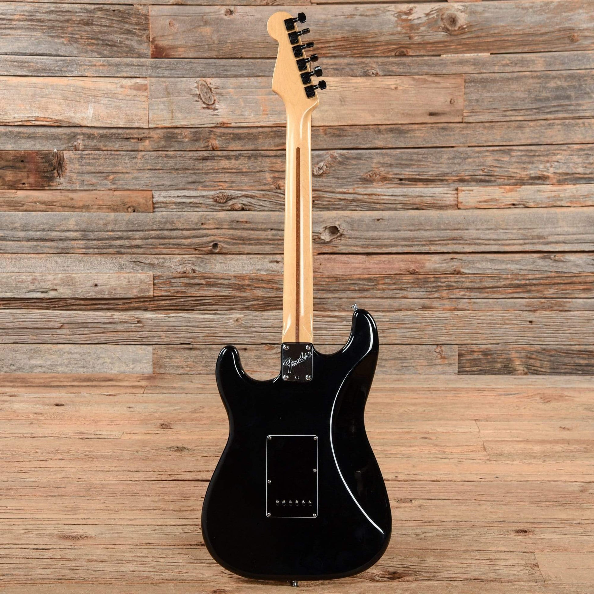 Fender American Standard Stratocaster Black 1987 Electric Guitars / Solid Body