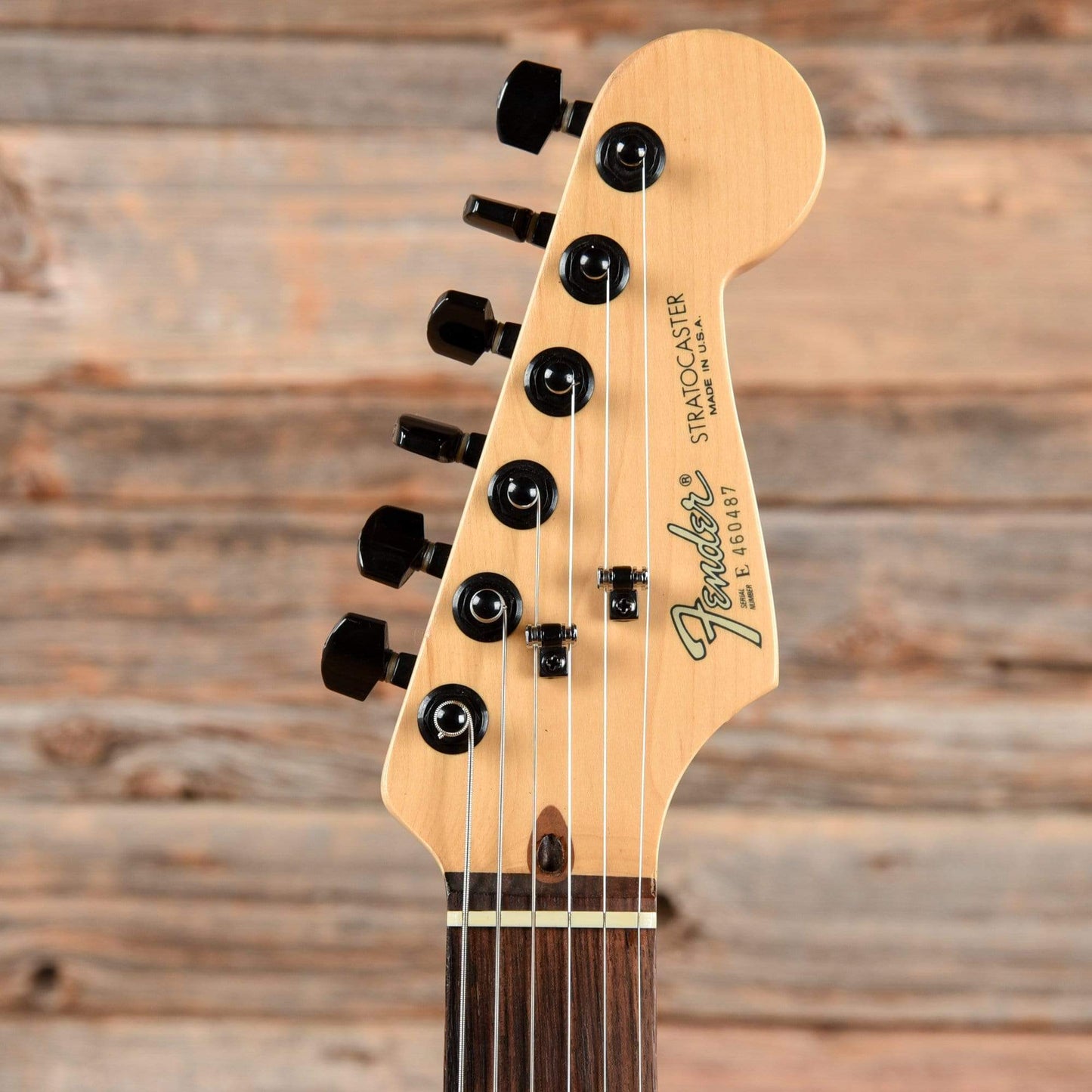 Fender American Standard Stratocaster Black 1987 Electric Guitars / Solid Body