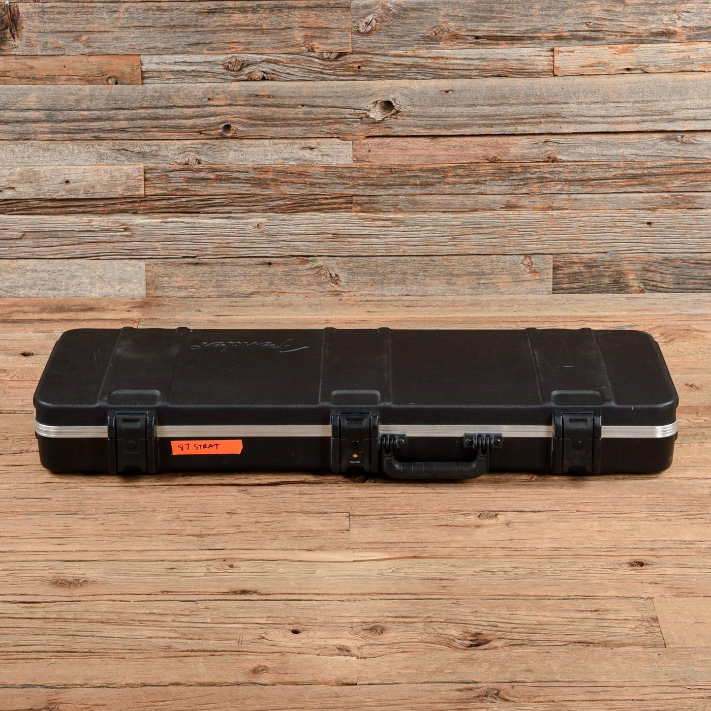 Fender American Standard Stratocaster Black 1987 Electric Guitars / Solid Body