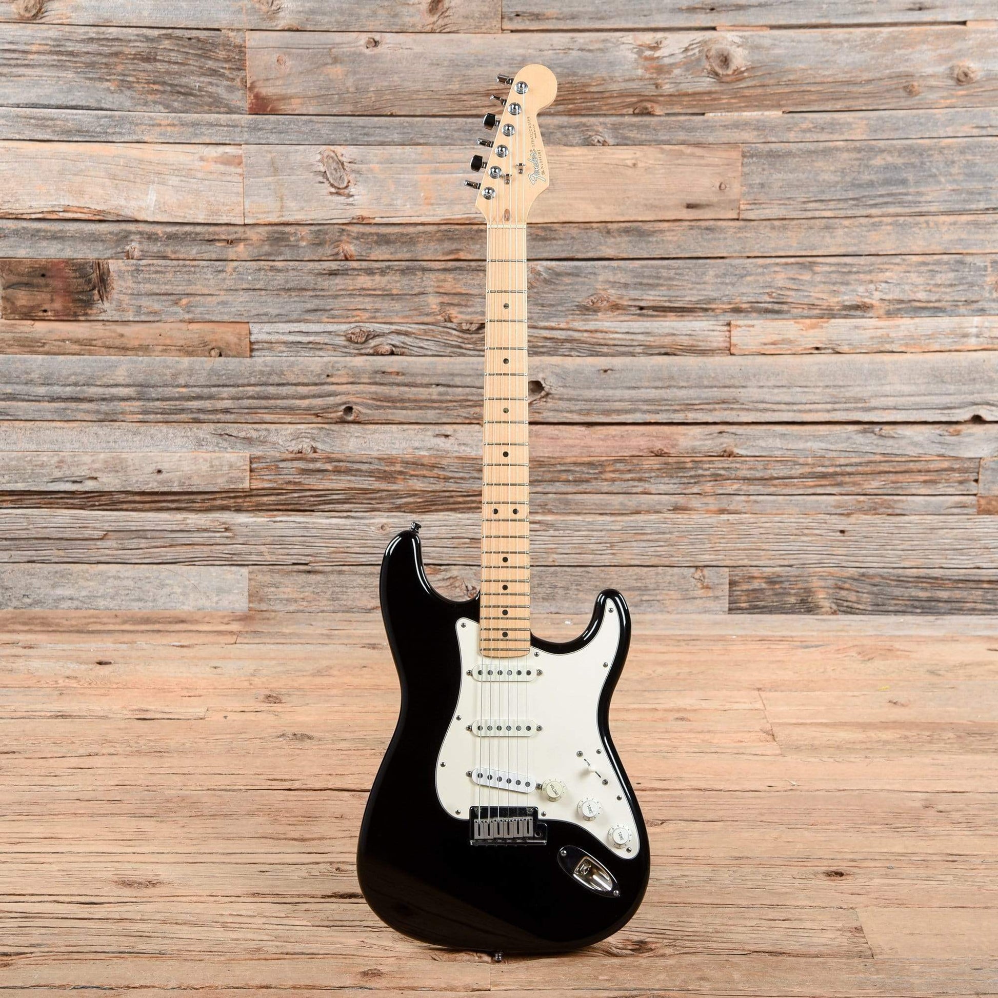 Fender American Standard Stratocaster Black 1992 Electric Guitars / Solid Body