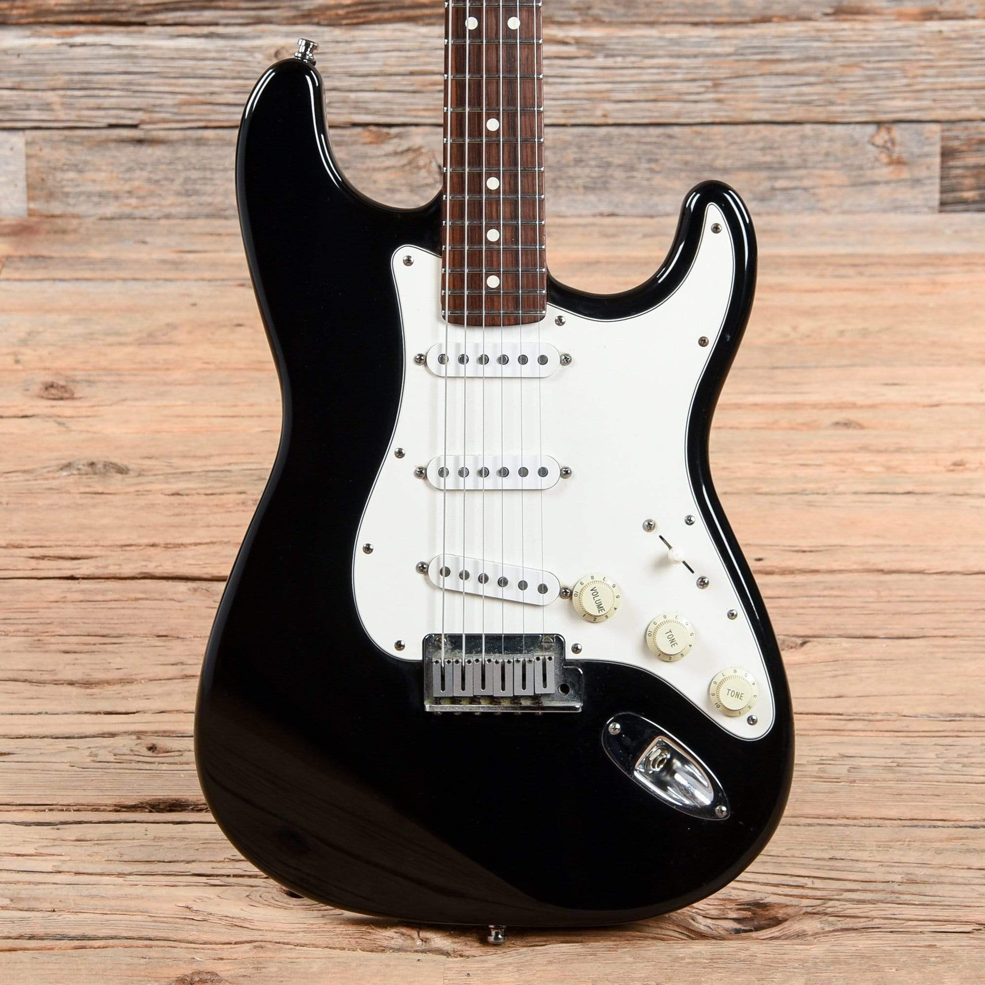 Fender American Standard Stratocaster Black 1996 Electric Guitars / Solid Body