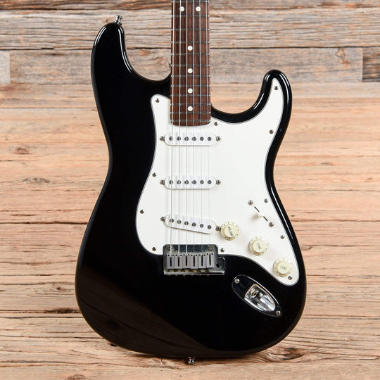 Fender American Standard Stratocaster Black 1996 Electric Guitars / Solid Body