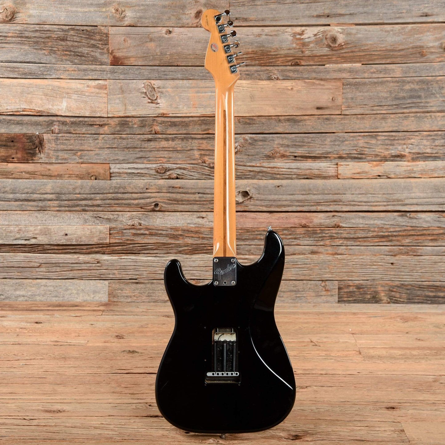 Fender American Standard Stratocaster Black 1996 Electric Guitars / Solid Body