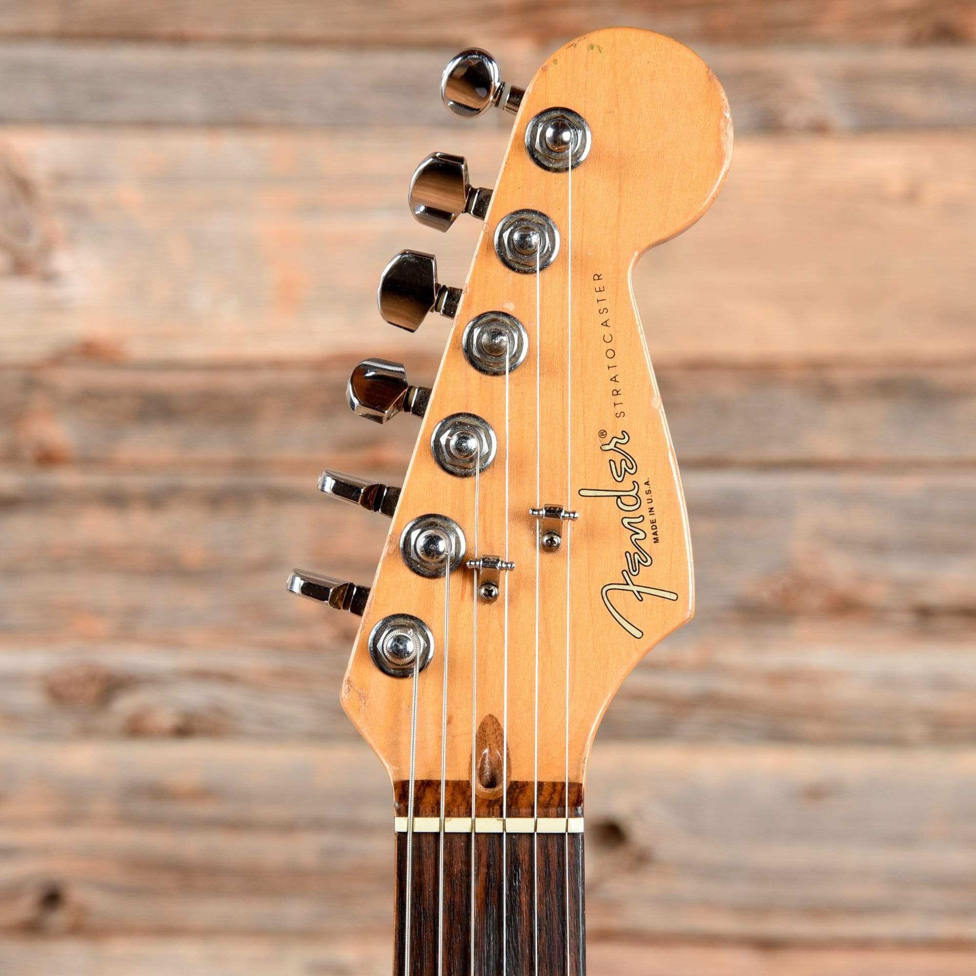 Fender American Standard Stratocaster Black 1996 Electric Guitars / Solid Body