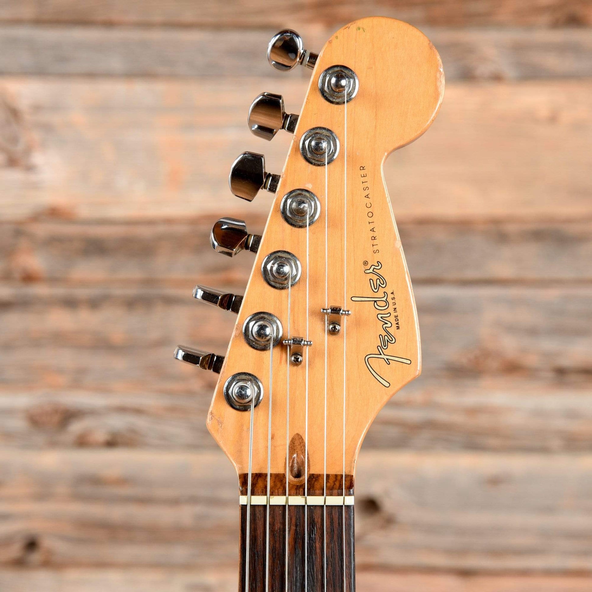 Fender American Standard Stratocaster Black 1996 Electric Guitars / Solid Body