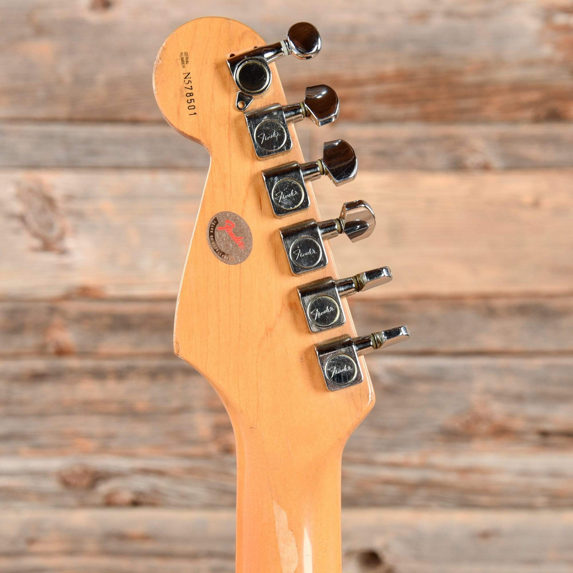 Fender American Standard Stratocaster Black 1996 Electric Guitars / Solid Body