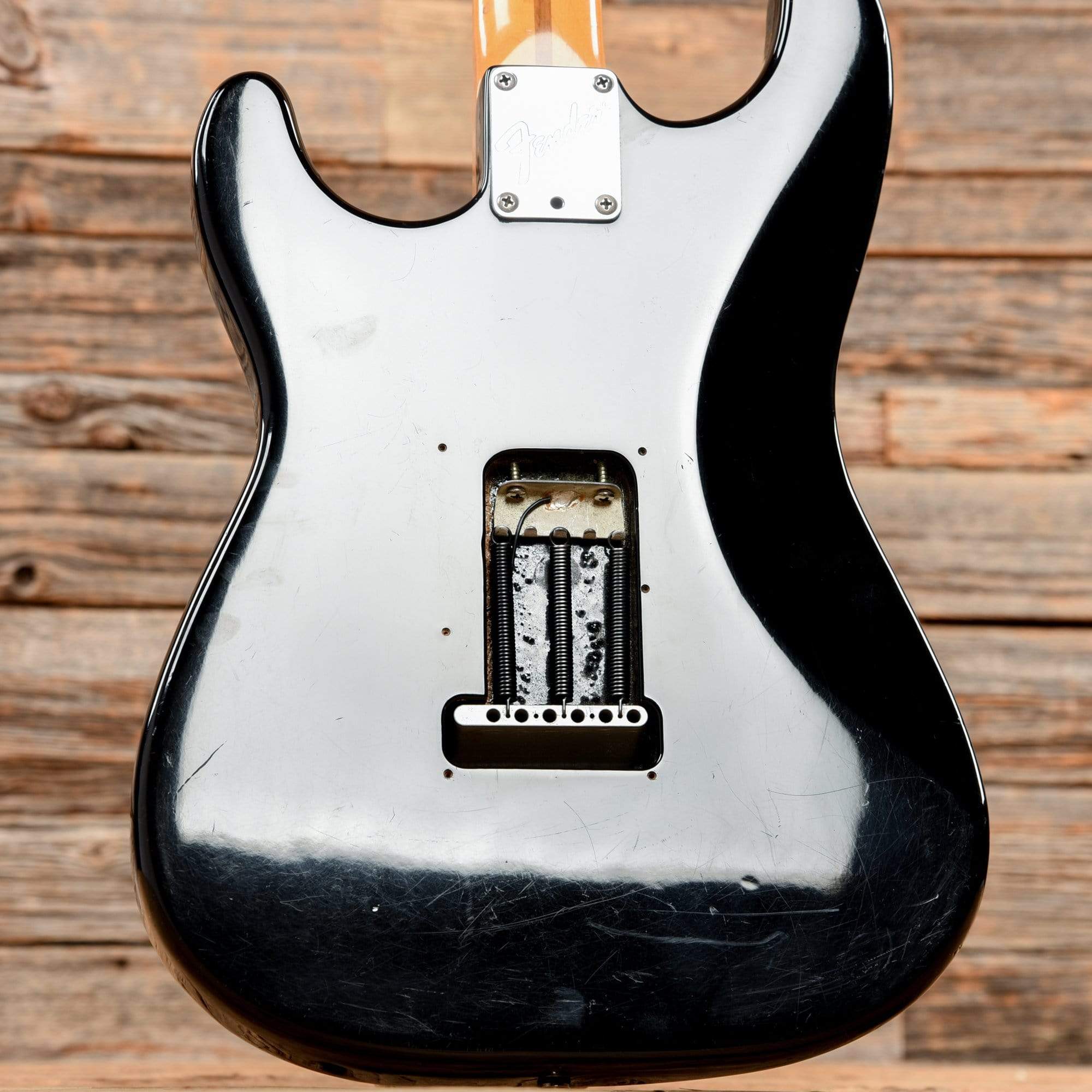 Fender American Standard Stratocaster Black 1996 Electric Guitars / Solid Body