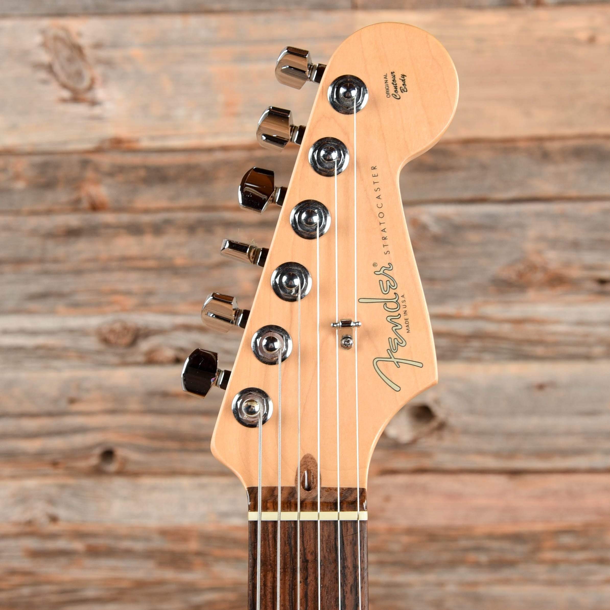 Fender American Standard Stratocaster Black 2001 Electric Guitars / Solid Body