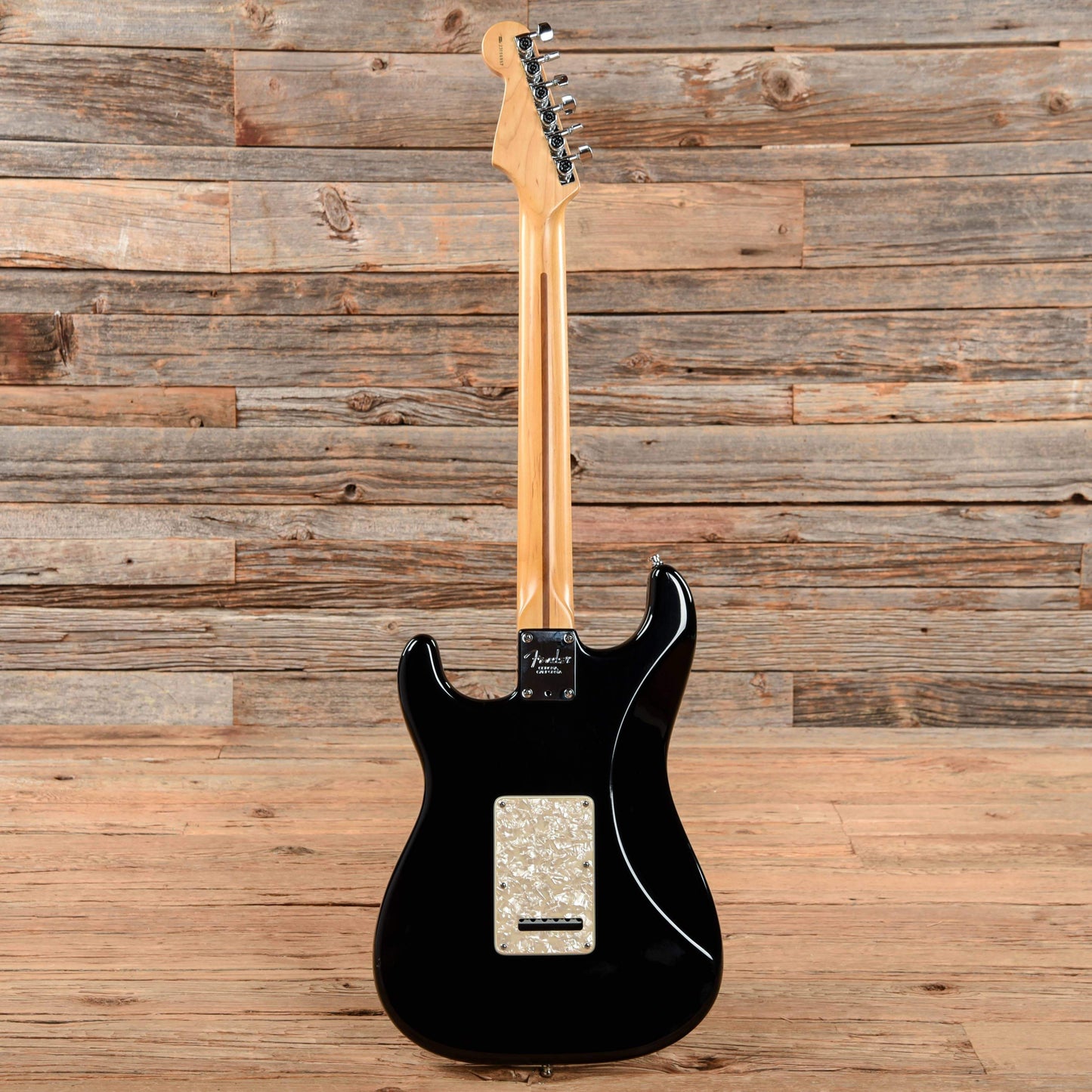 Fender American Standard Stratocaster Black 2003 Electric Guitars / Solid Body