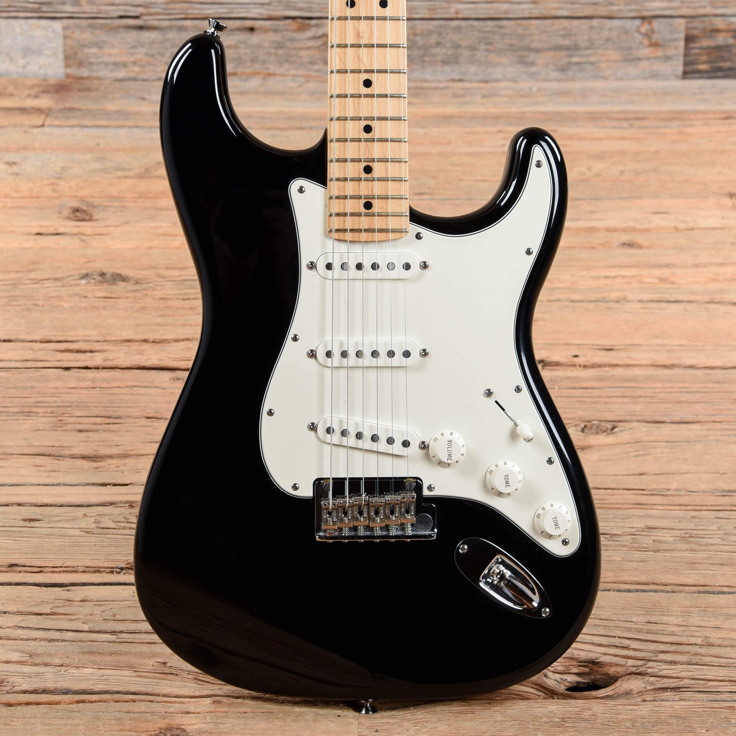 Fender American Standard Stratocaster Black 2007 Electric Guitars / Solid Body