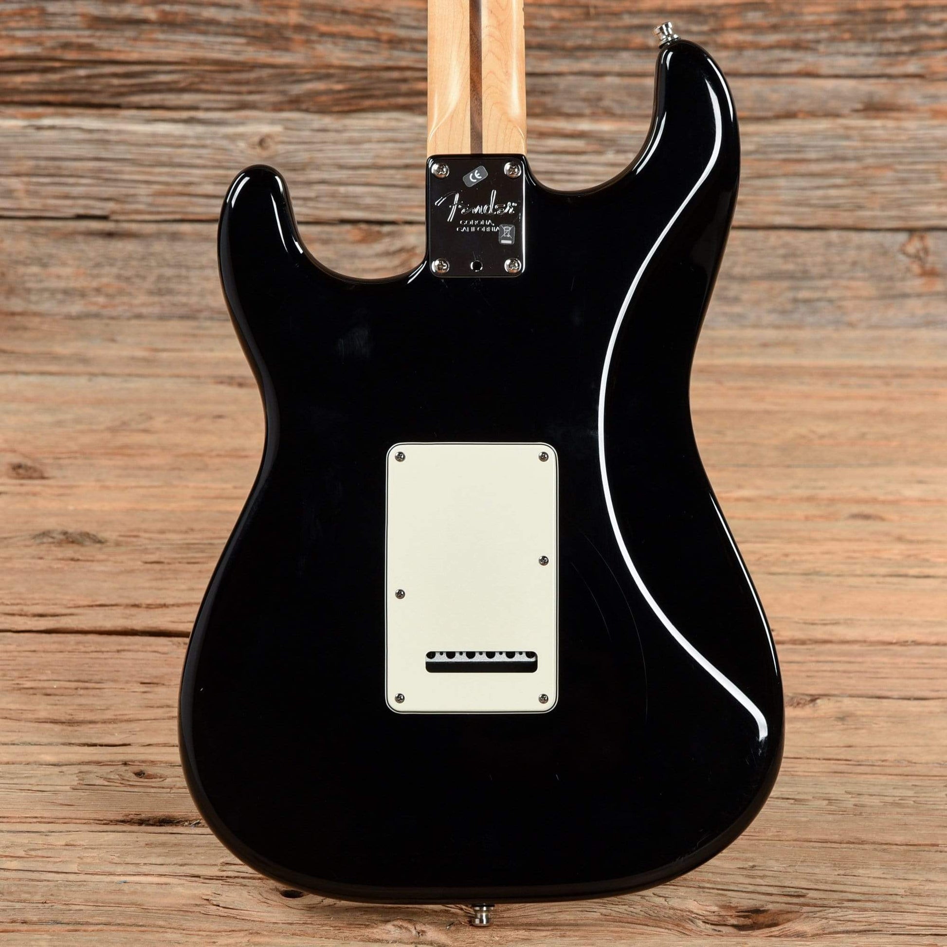 Fender American Standard Stratocaster Black 2008 Electric Guitars / Solid Body