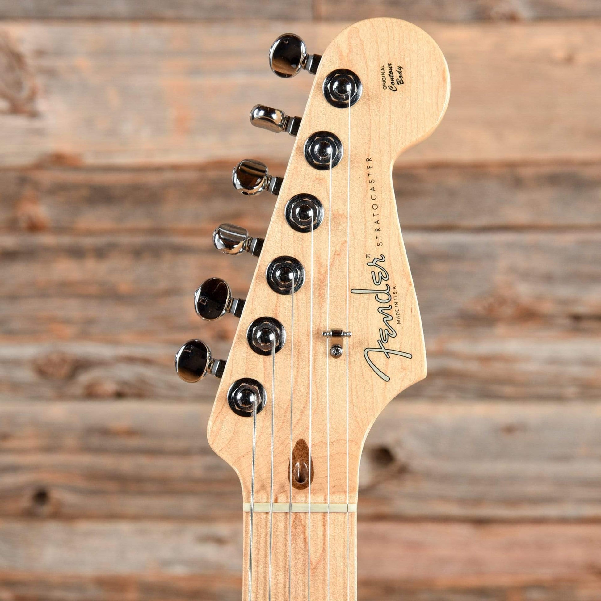 Fender American Standard Stratocaster Black 2008 Electric Guitars / Solid Body