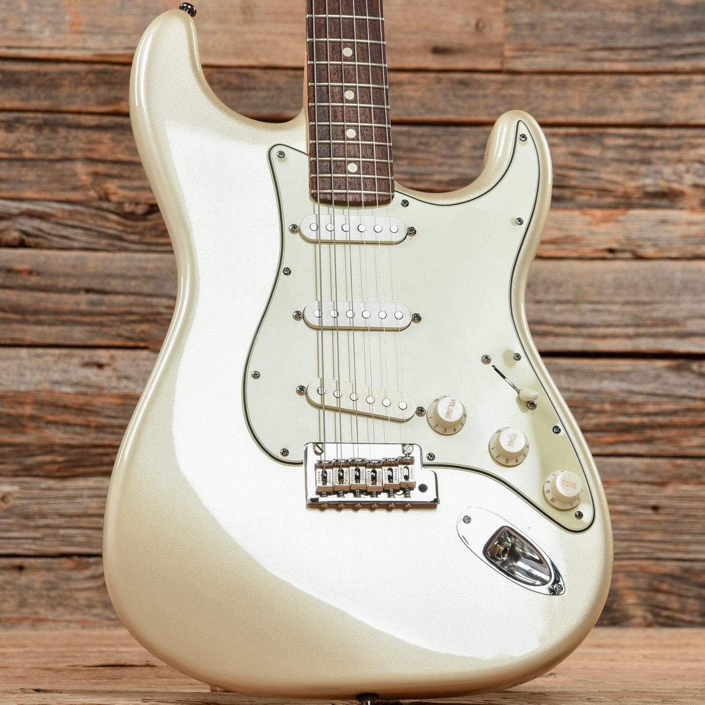 Fender American Standard Stratocaster Blizzard Pearl 2008 Electric Guitars / Solid Body