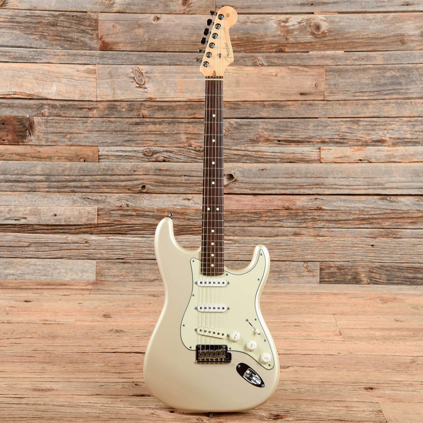 Fender American Standard Stratocaster Blizzard Pearl 2008 Electric Guitars / Solid Body