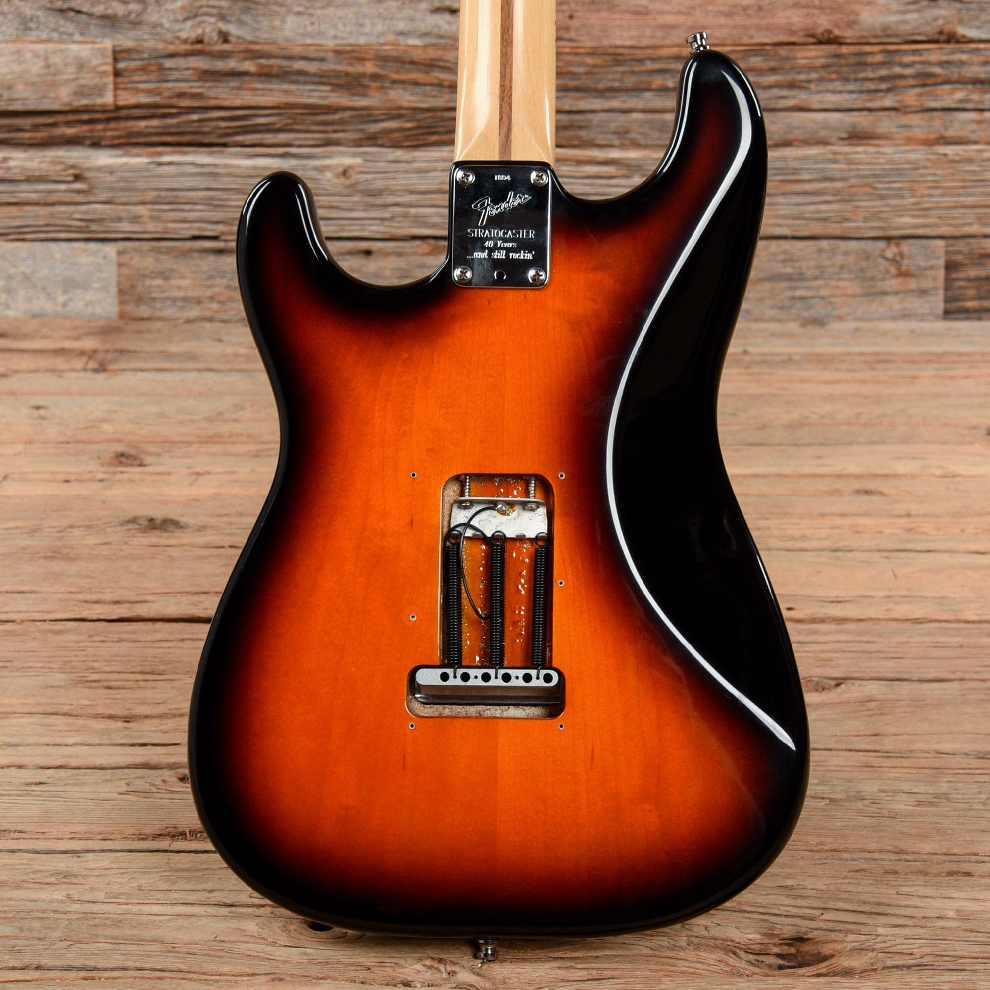 Fender American Standard Stratocaster Brown Sunburst 1994 Electric Guitars / Solid Body