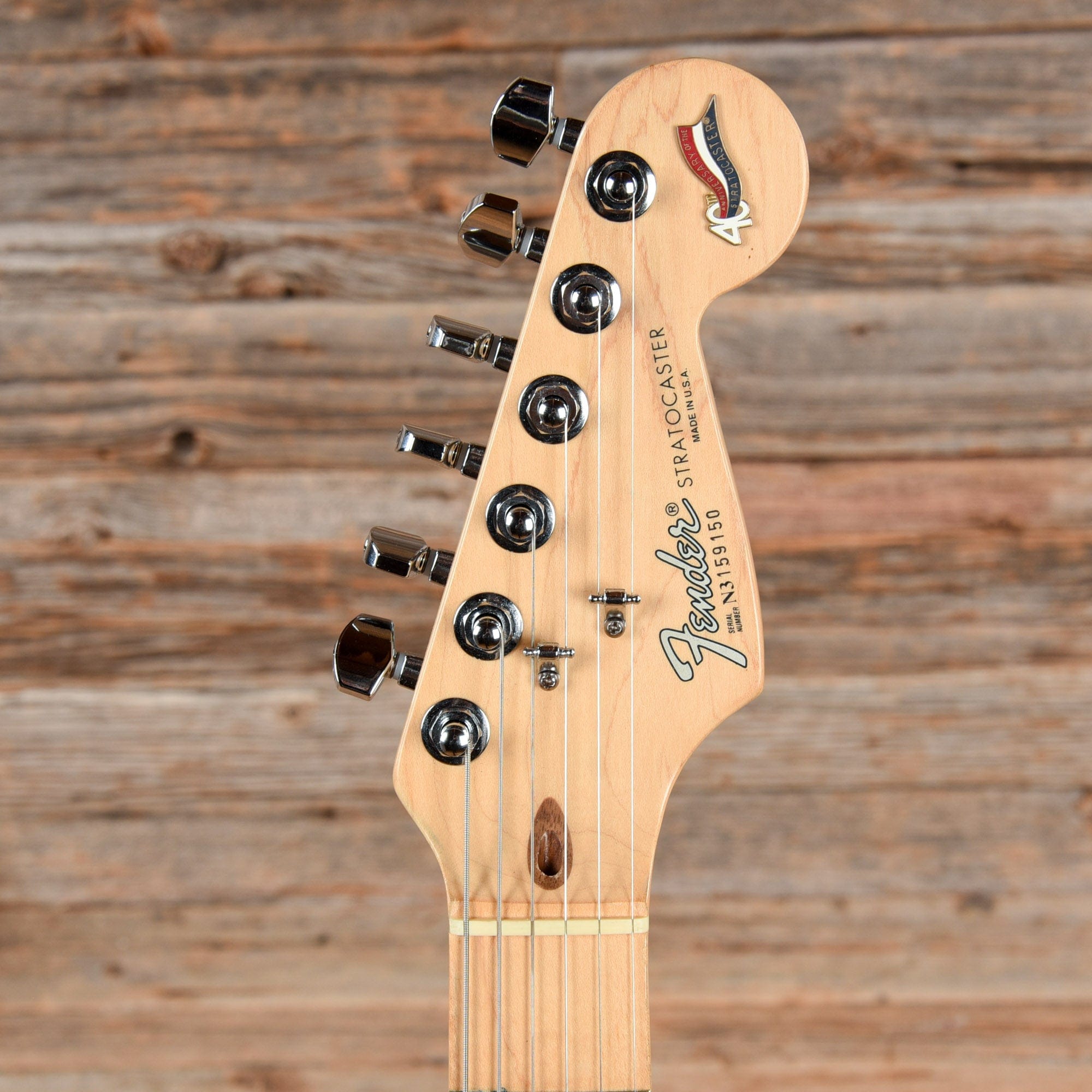 Fender American Standard Stratocaster Brown Sunburst 1994 Electric Guitars / Solid Body