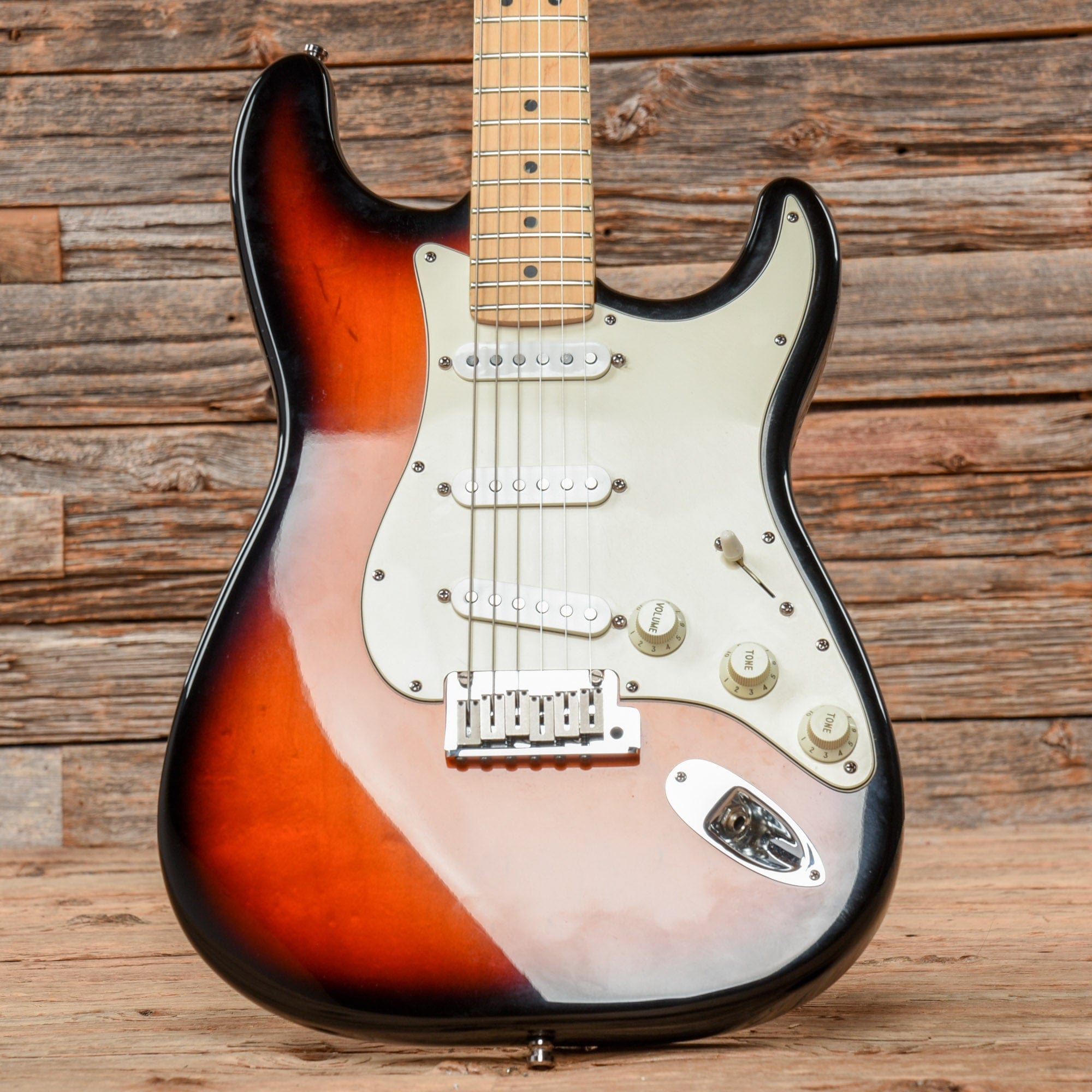 Fender American Standard Stratocaster Brown Sunburst 1994 Electric Guitars / Solid Body