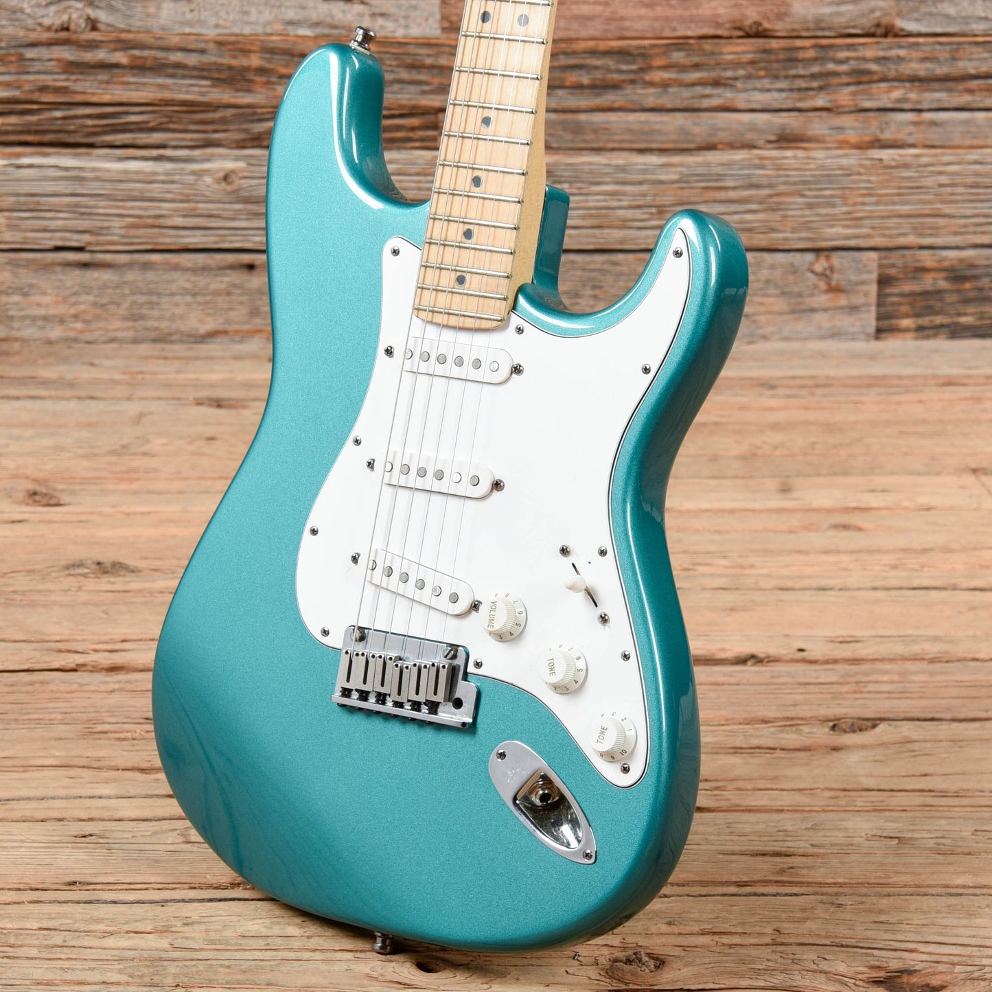 Fender American Standard Stratocaster Caribbean Mist 1993 Electric Guitars / Solid Body