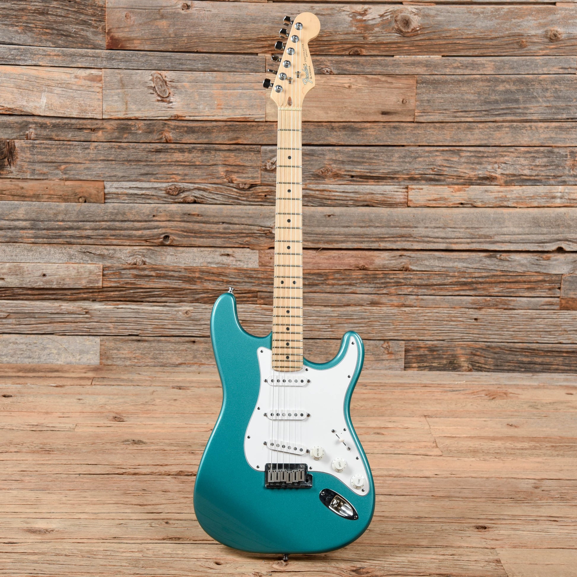 Fender American Standard Stratocaster Caribbean Mist 1993 Electric Guitars / Solid Body