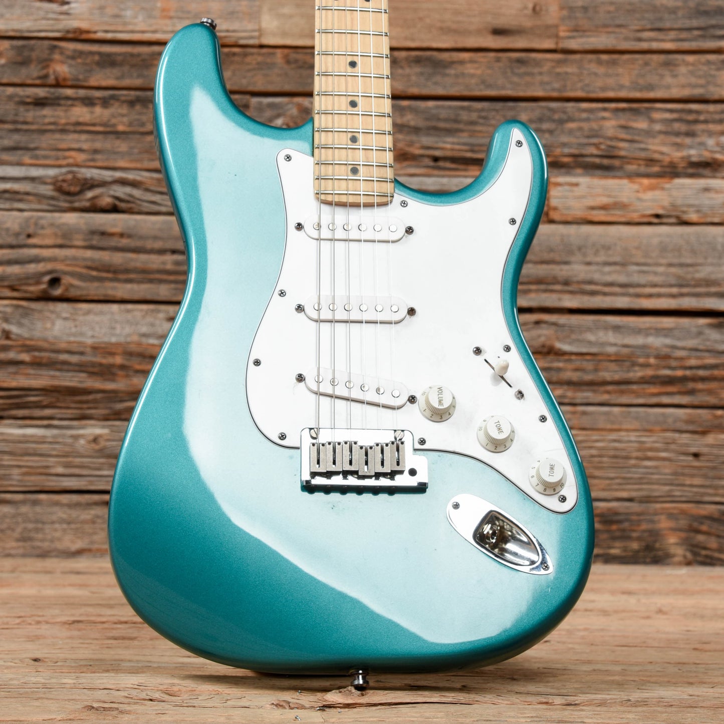 Fender American Standard Stratocaster Caribbean Mist 1993 Electric Guitars / Solid Body