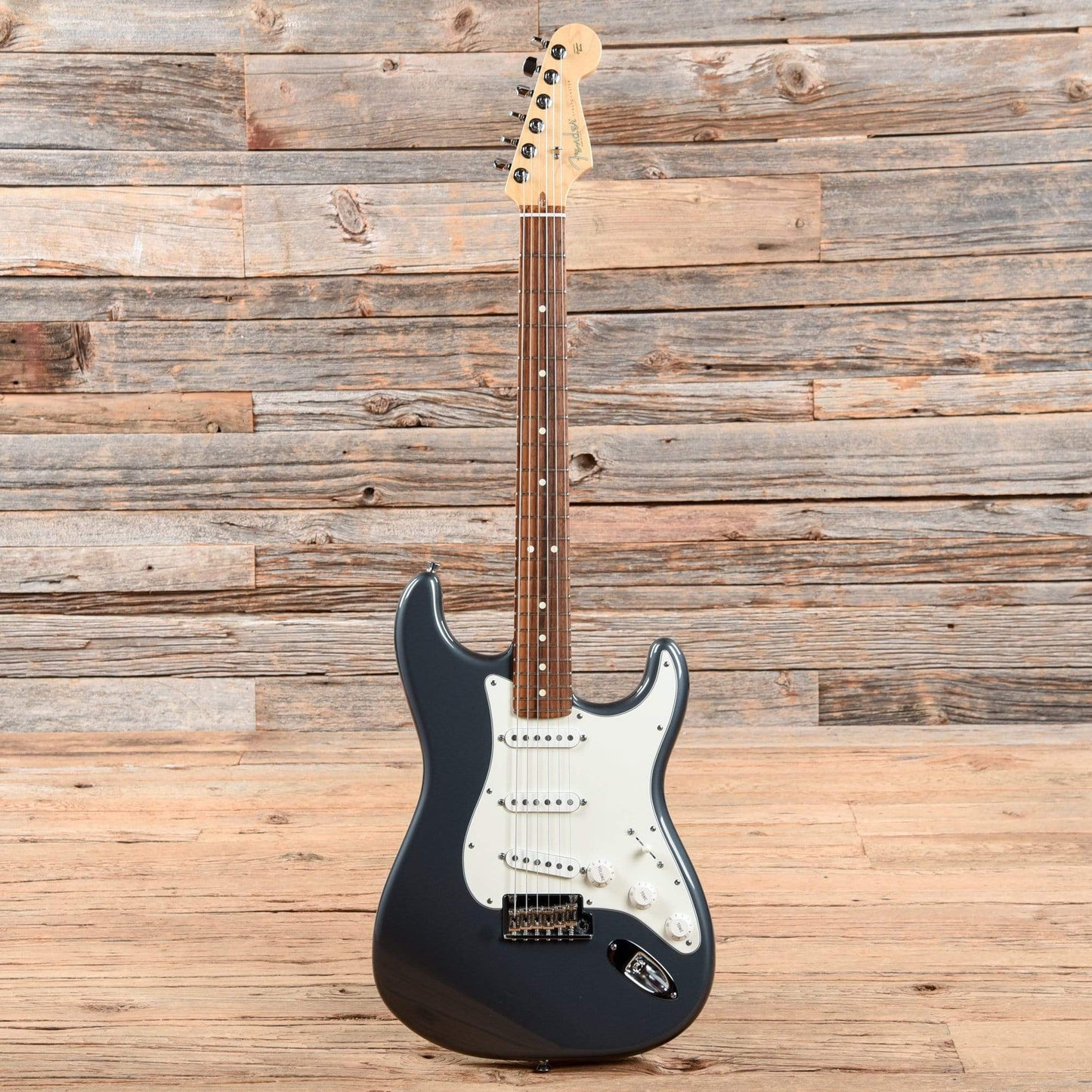 Fender American Standard Stratocaster Charcoal Frost Metallic 2011 Electric Guitars / Solid Body