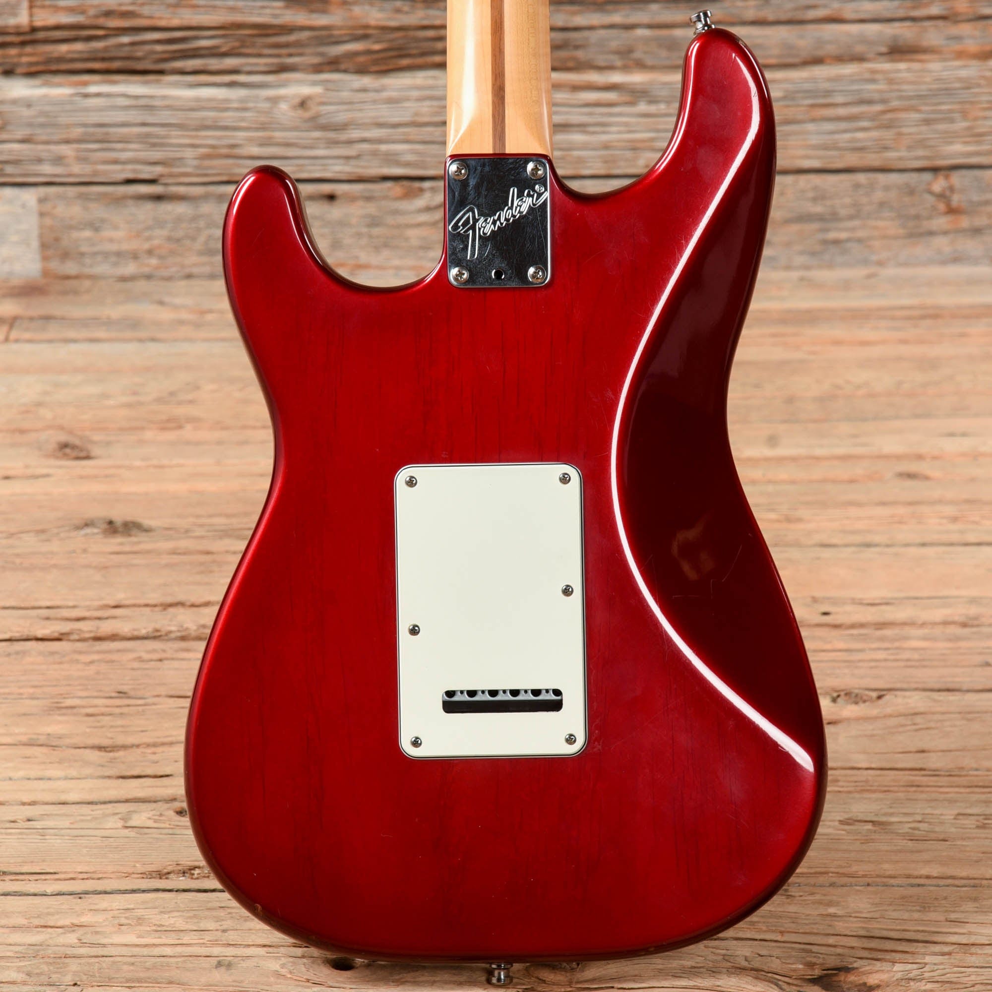 Fender American Standard Stratocaster Crimson Red Transparent 1995 Electric Guitars / Solid Body
