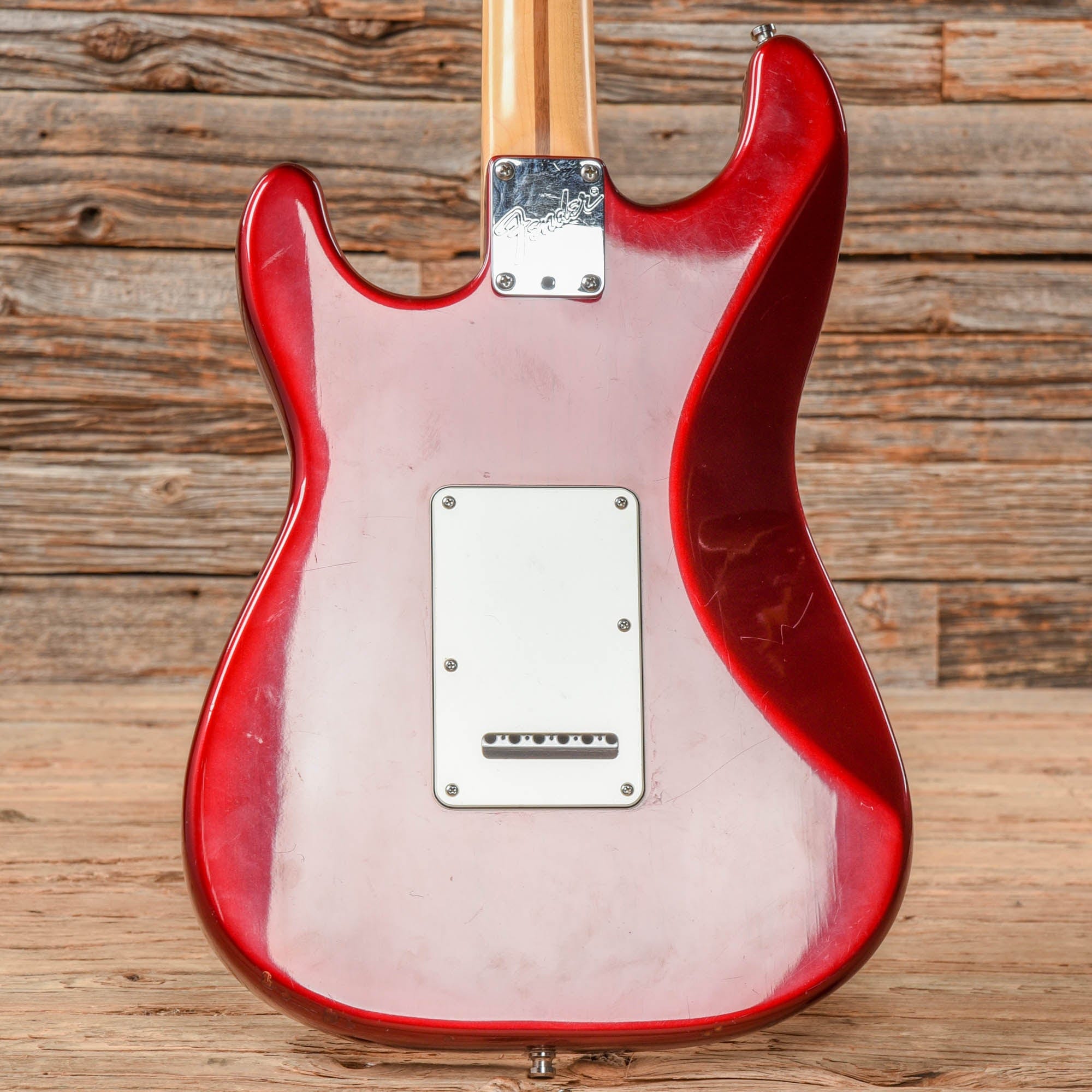 Fender American Standard Stratocaster Crimson Red Transparent 1995 Electric Guitars / Solid Body